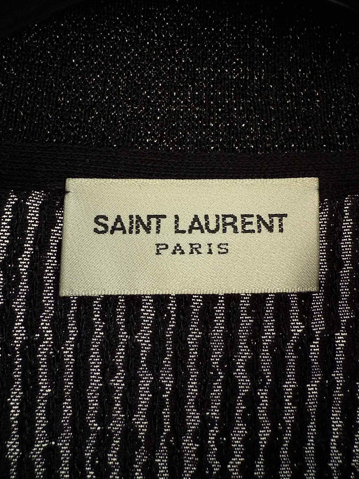 Saint Laurent Paris Saint Laurent Oversized Sequin Polo Size US L / EU 52-54 / 3 - 10 Thumbnail