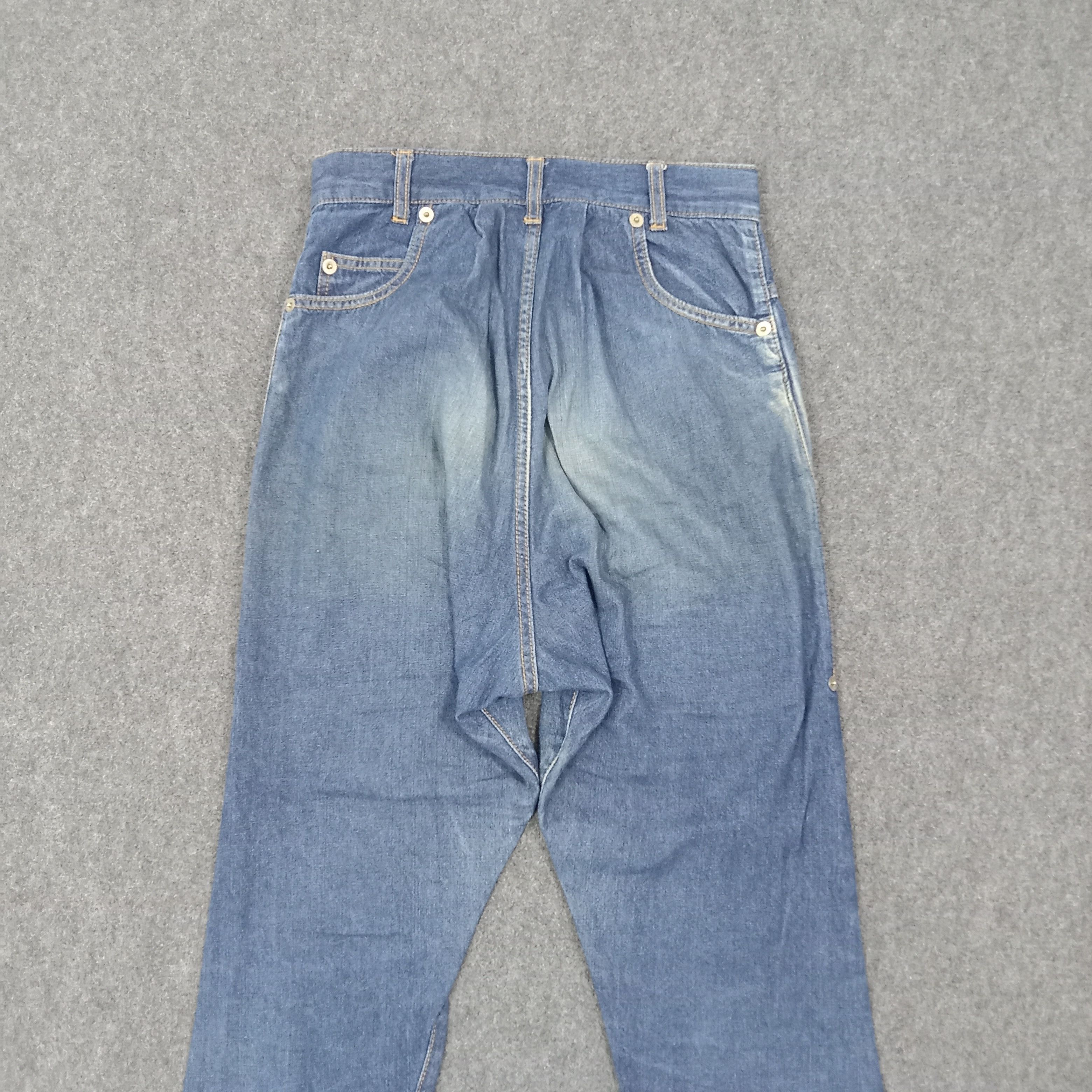 mercibeaucoup Mercibeaucoup by Issey Miyake Rare Denim Pants C265N15 Size US 27 - 8 Thumbnail