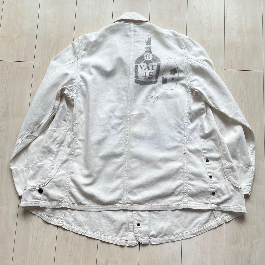 Kapital Kapital Cat Sake Flare Drawings Lab painter chore coat Size US L / EU 52-54 / 3 - 3 Thumbnail