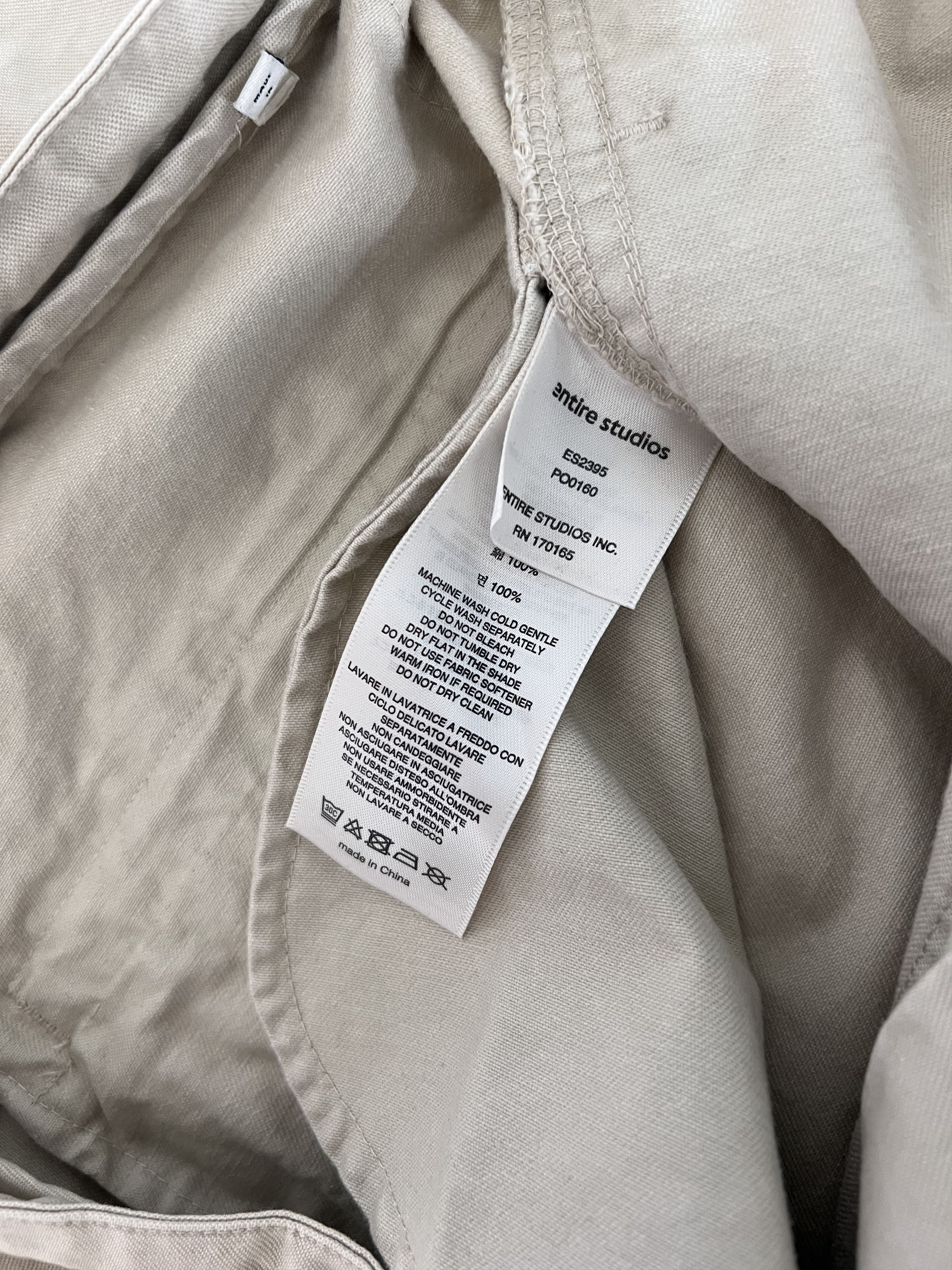 Entire Studios Entire Studios Freight Cargo Pants in Off White Size US 34 / EU 50 - 9 Thumbnail