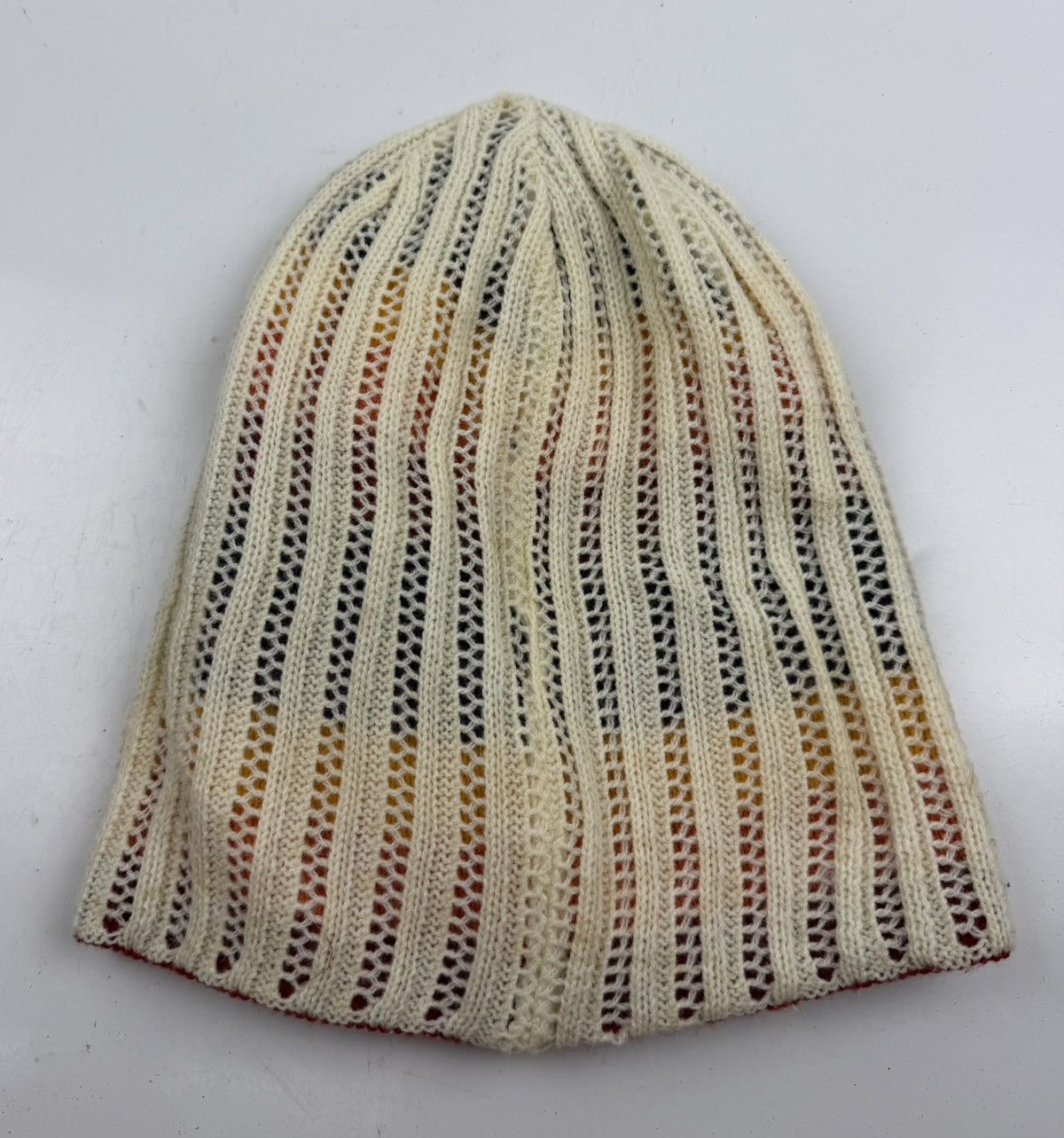 Japanese Brand multicolor beanie hat tc45 Size ONE SIZE - 5 Thumbnail