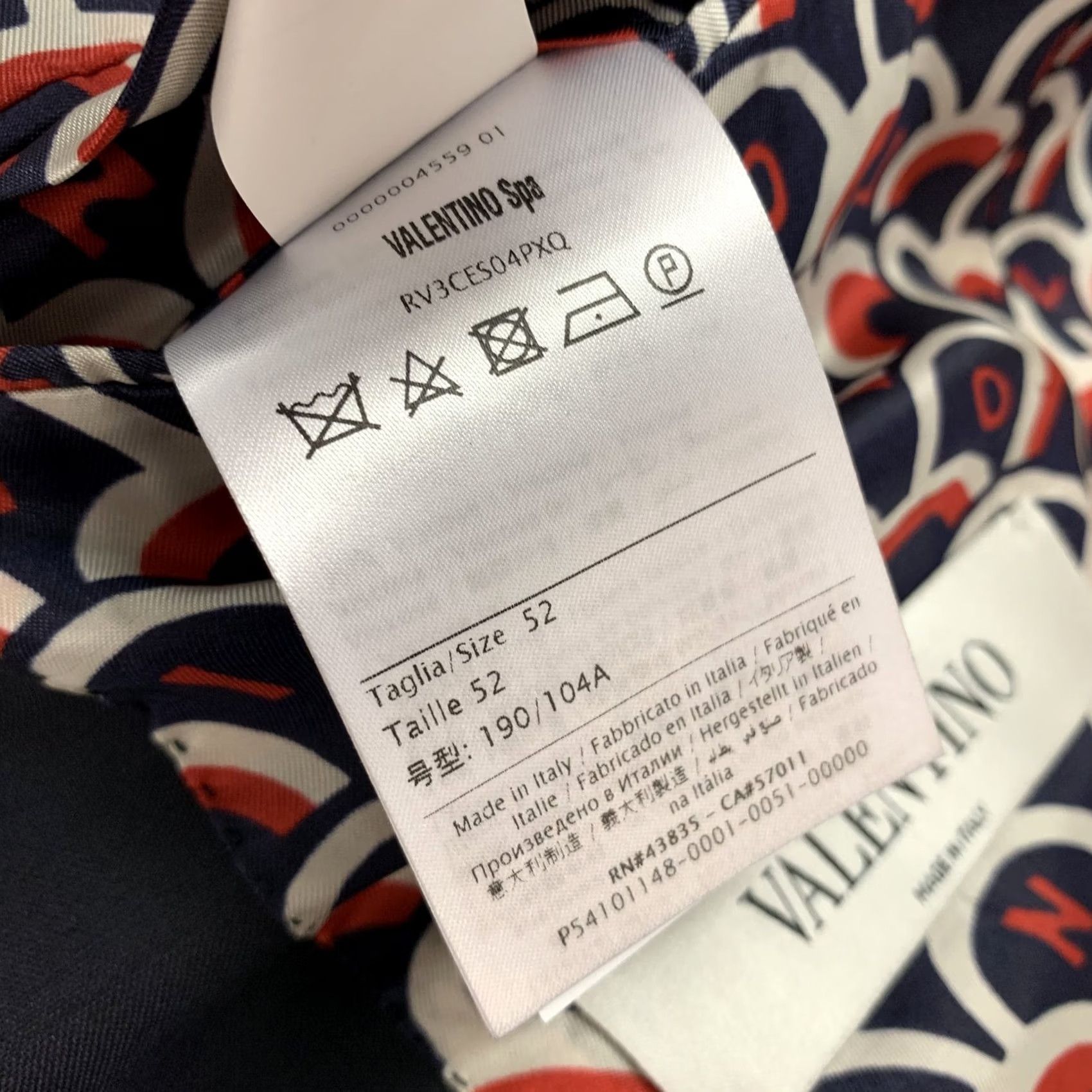 Valentino VALENTINO Navy Wool Mohair Sport Coat Size 42 Notch Lapel Mens Size US XS / EU 42 / 0 - 5 Thumbnail