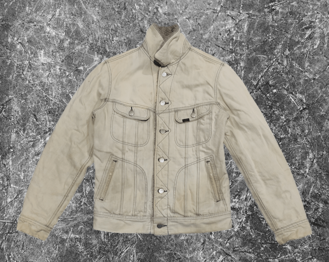 Lee Vintage Lee trucker jacket 4 pocket sherpa lining Size US S / EU 44-46 / 1 - 1 Thumbnail