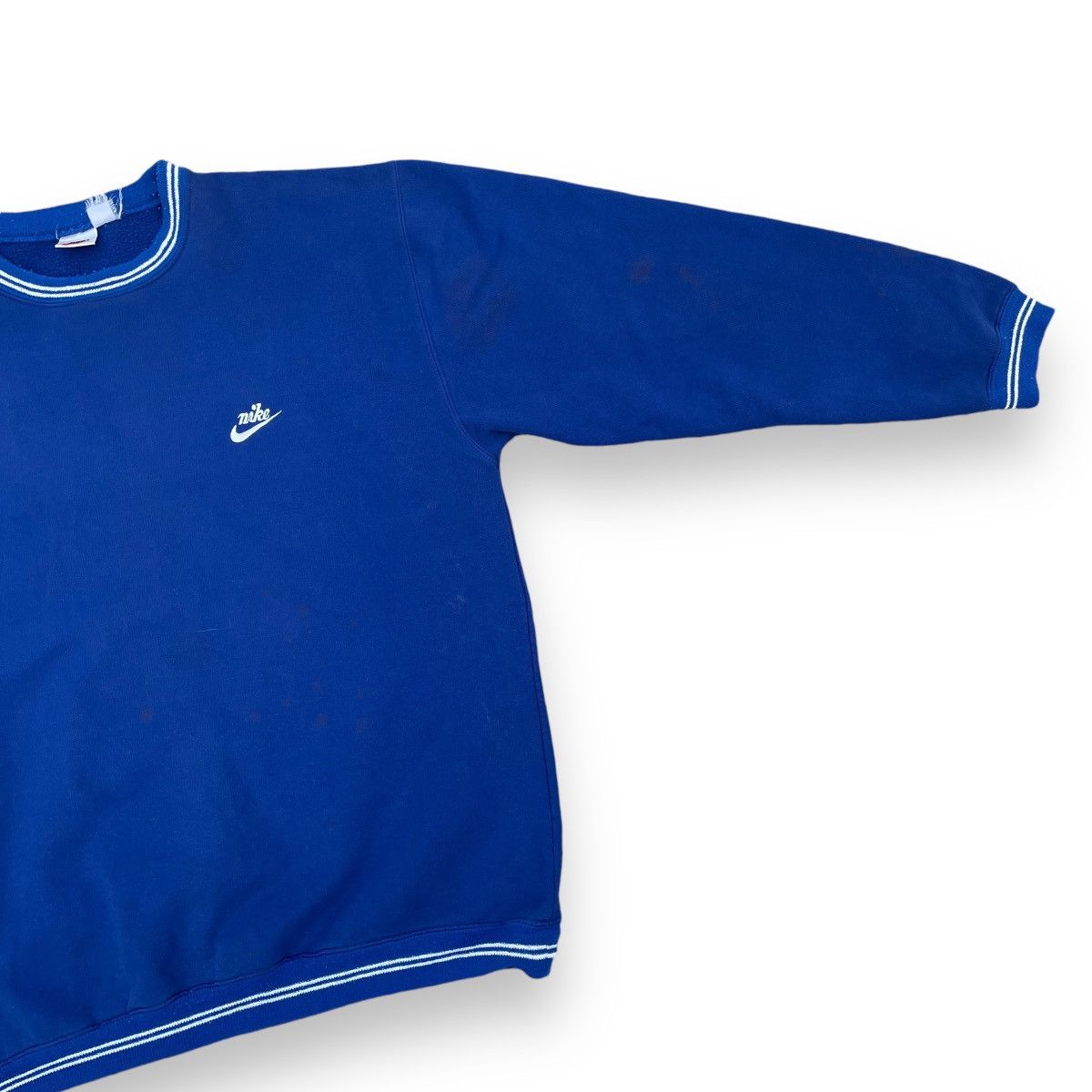 Nike VINTAGE 90s NIKE EMBROIDERED LOGO SPELL OUT SWEATSHIRT Size US XL / EU 56 / 4 - 5 Thumbnail