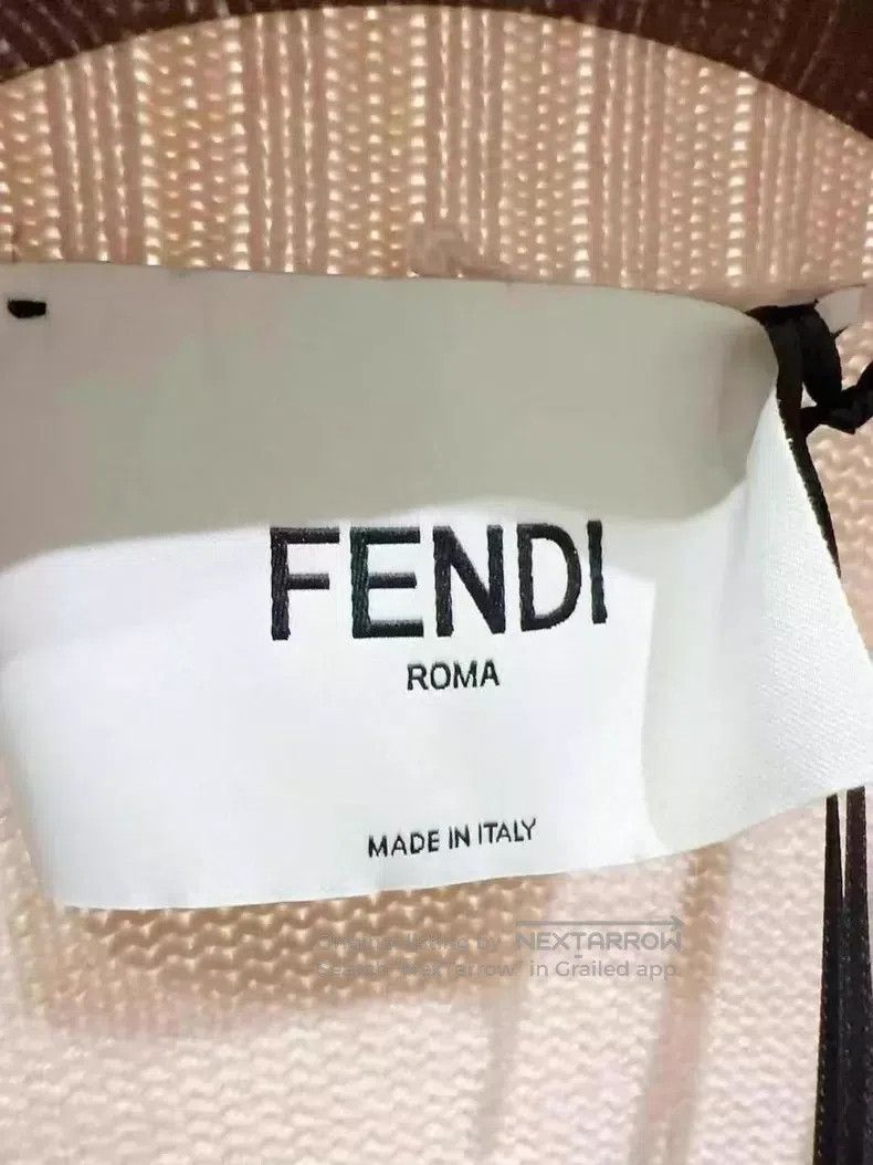 Fendi Fendi Cardigan, Show White and Gentle Color Size 4XL / US 24-26 - 3 Thumbnail
