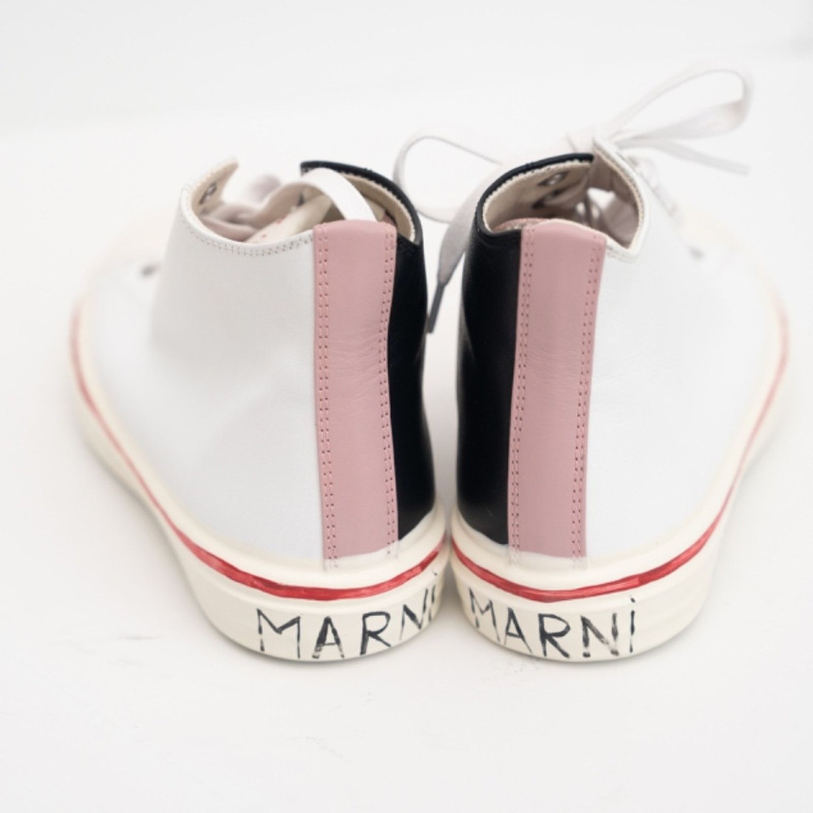 Marni Marni. New! Graffiti Flatform Lace-Up Sneakers. Size US 5 / IT 35 - 6 Thumbnail