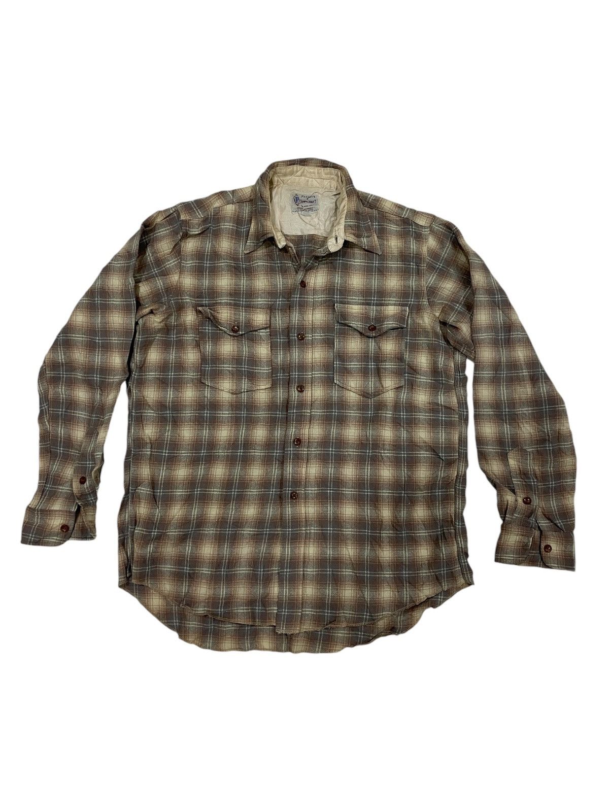Towncraft × Vintage Vintage 50’s Penney’s Towncraft shadow Plaids Wool workwear Size US M / EU 48-50 / 2 - 4 Thumbnail