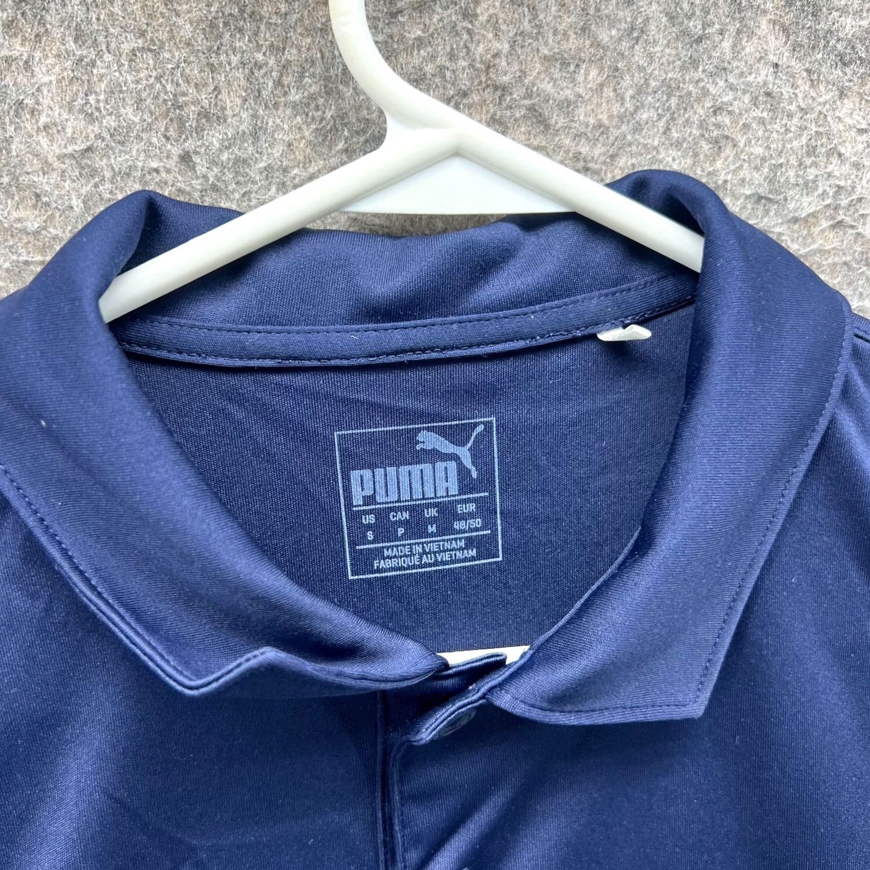 Puma Puma Polo Shirt Men Small Blue Navy Embroidered PGA Tour Golf Activewear Casual Shirt Mens Polo Shirt Size US S / EU 44-46 / 1 - 7 Thumbnail