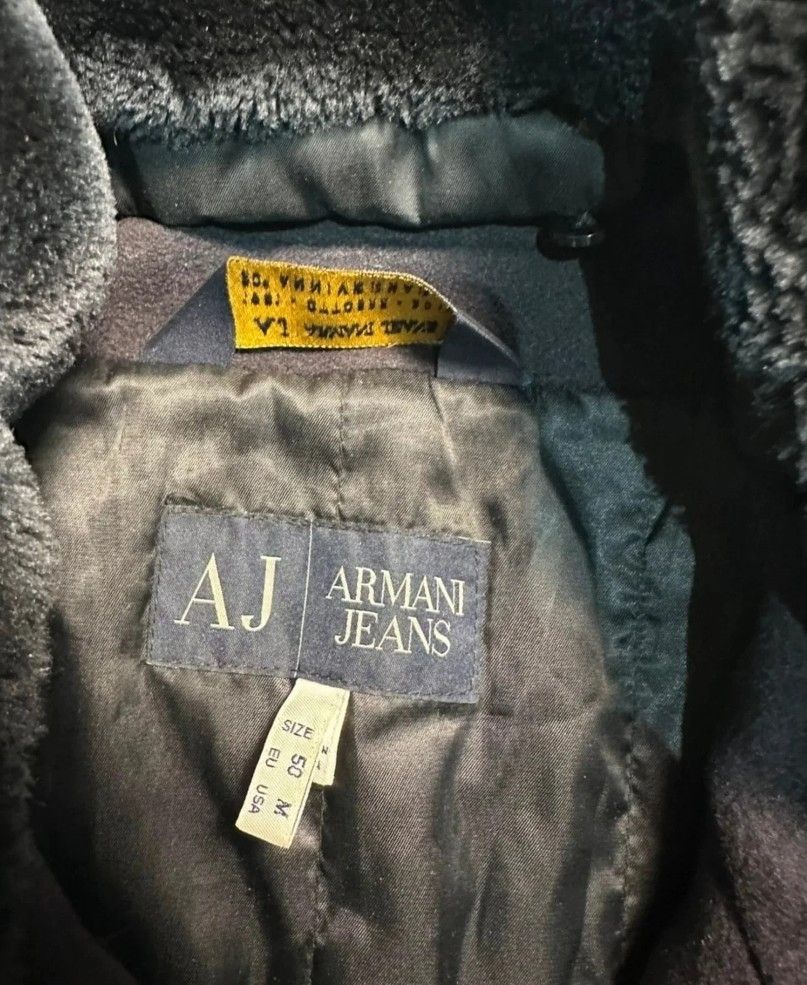 Emporio Armani Armani Jeans Wool Coat – Size M Size US M / EU 48-50 / 2 - 3 Thumbnail