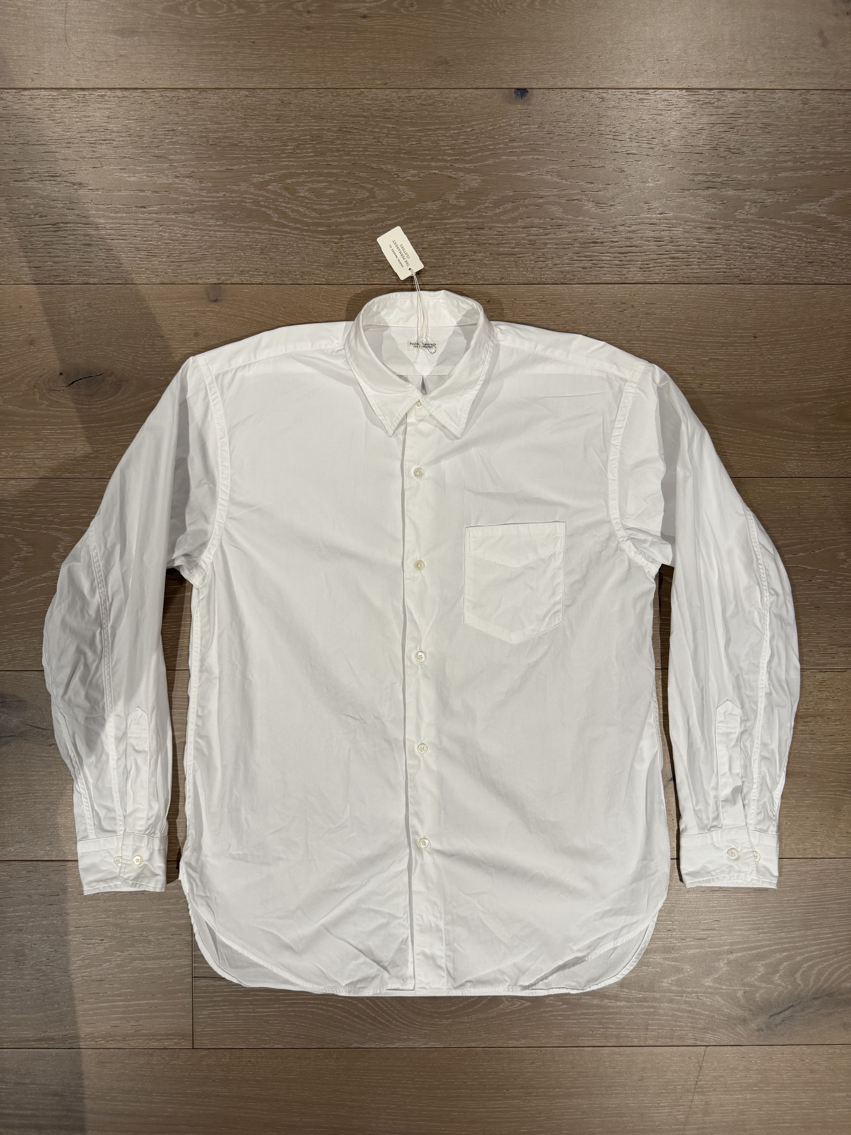 PHIGVEL MAKERS & Co. 💚 Phigvel Makers & Co. Regular Collar Dress Shirt Off White Size US M / EU 48-50 / 2 - 5 Thumbnail
