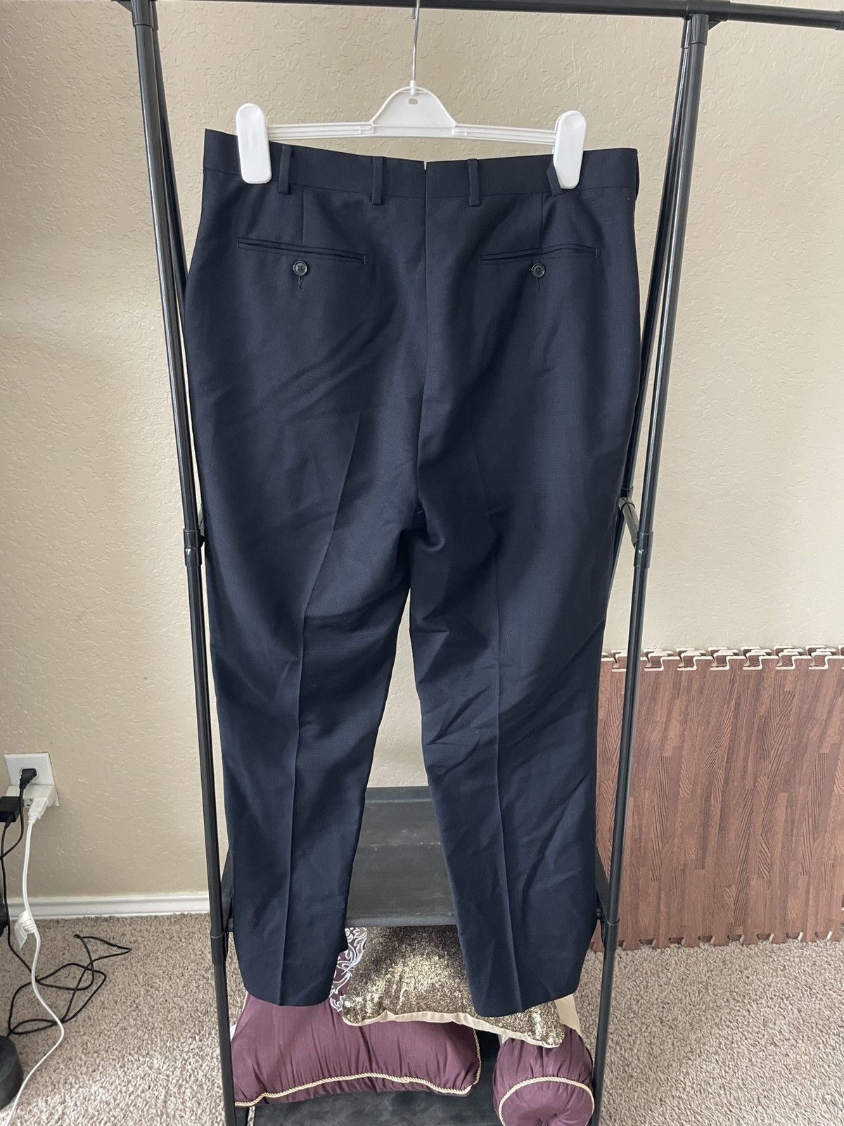 Suitsupply Vitale Barberis Canonico 1663 Wool & Mohair FF trousers Size US 36 / EU 52 - 5 Thumbnail
