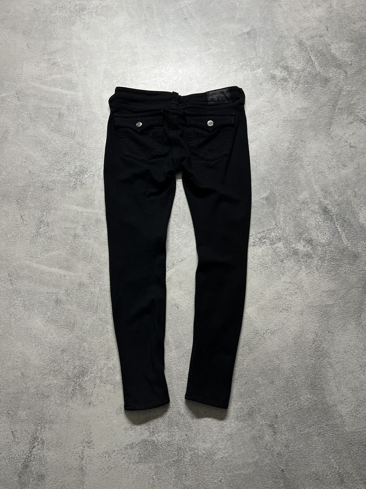 True Religion × Vintage Vintage Y2k True Religion USA Denim Jeans 00s Size 27" / US 4 / IT 40 - 4 Thumbnail