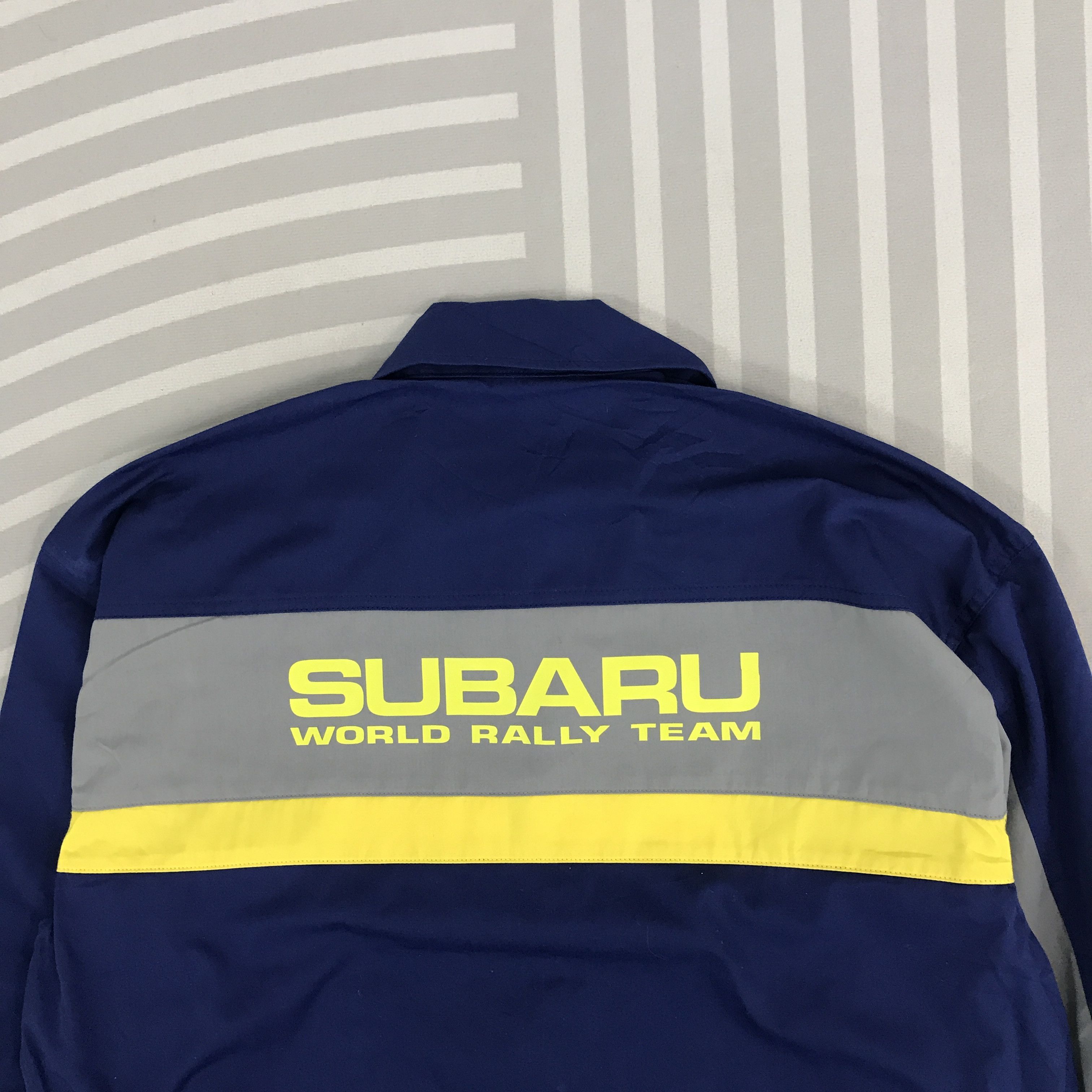 Japanese Brand × Vintage Vintage Subaru Racing Japan motorsports custom Jacket Size US L / EU 52-54 / 3 - 4 Thumbnail