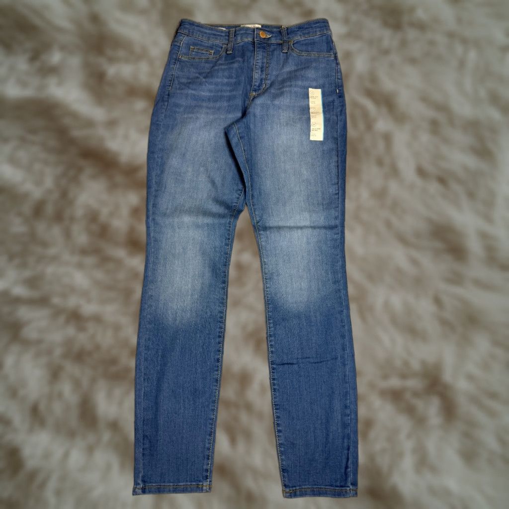 Vintage Universal Thread High Rise Skinny Jeans Ankle Stretch Womens 6 Blue NWT Reg 28x29 Black? Size 28" / US 6 / IT 42 - 1 Thumbnail