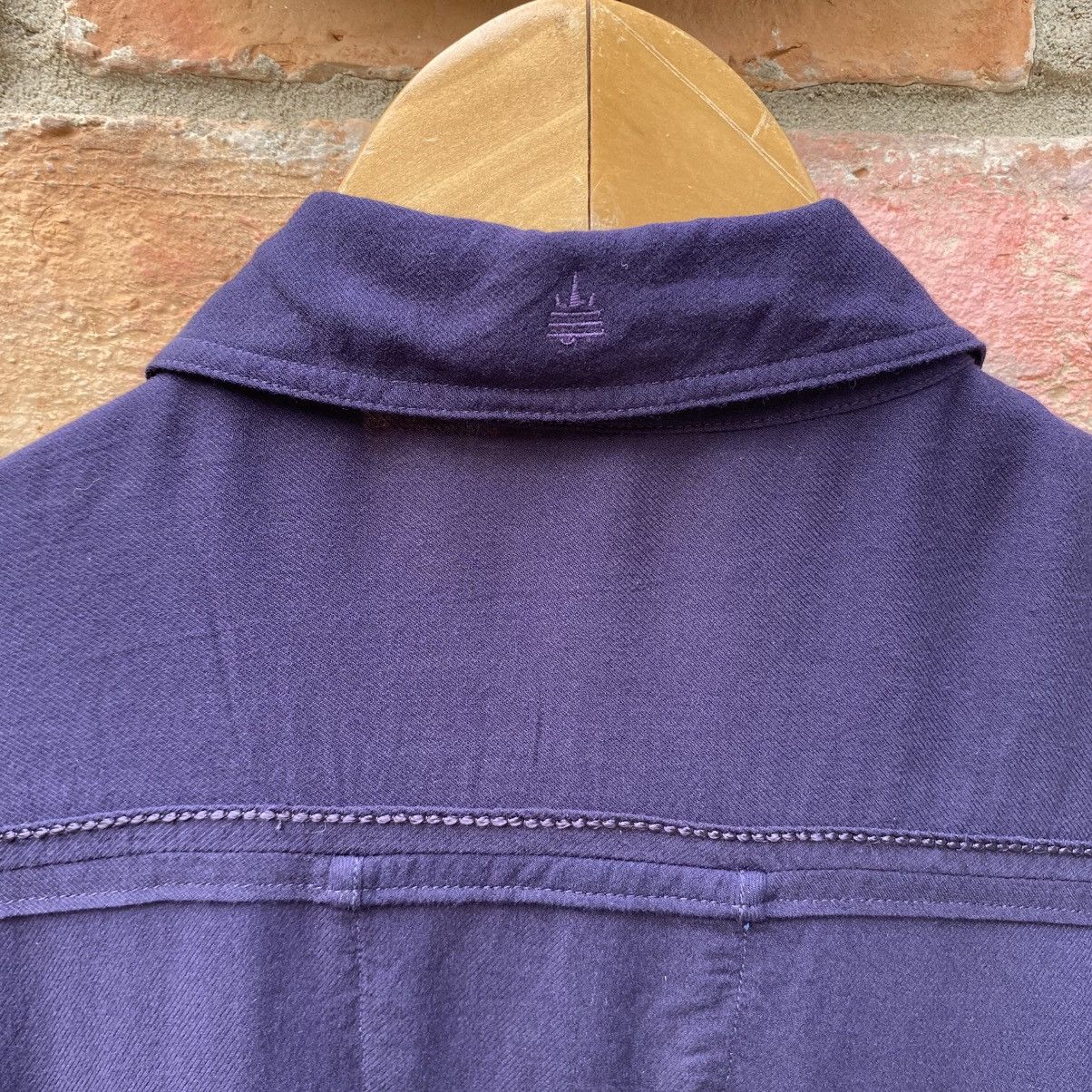Marithe + Francois Girbaud MARITHE+FRANCOIS GIRBAUD Dark Purple Western Shirt Size S / US 4 / IT 40 - 16 Thumbnail