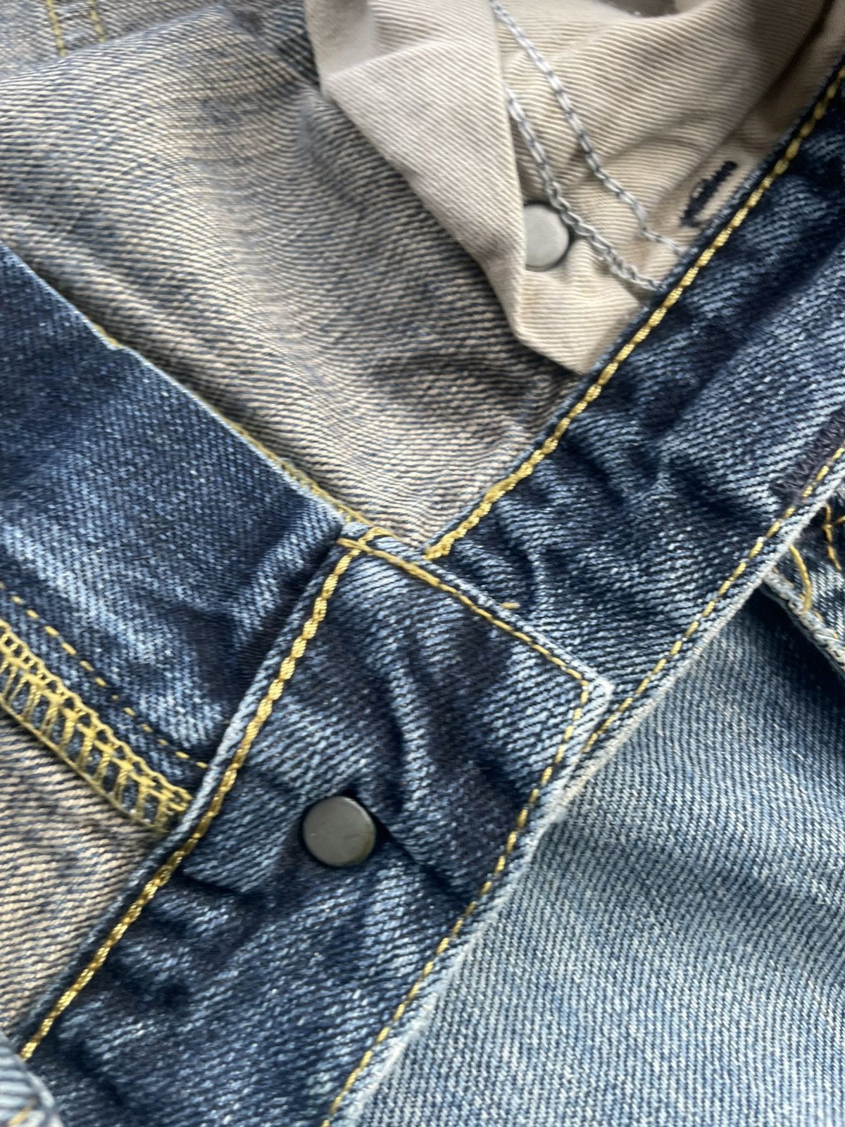 Lee Lee Riders Flare Side Pocket Denim Size US 35 - 16 Thumbnail
