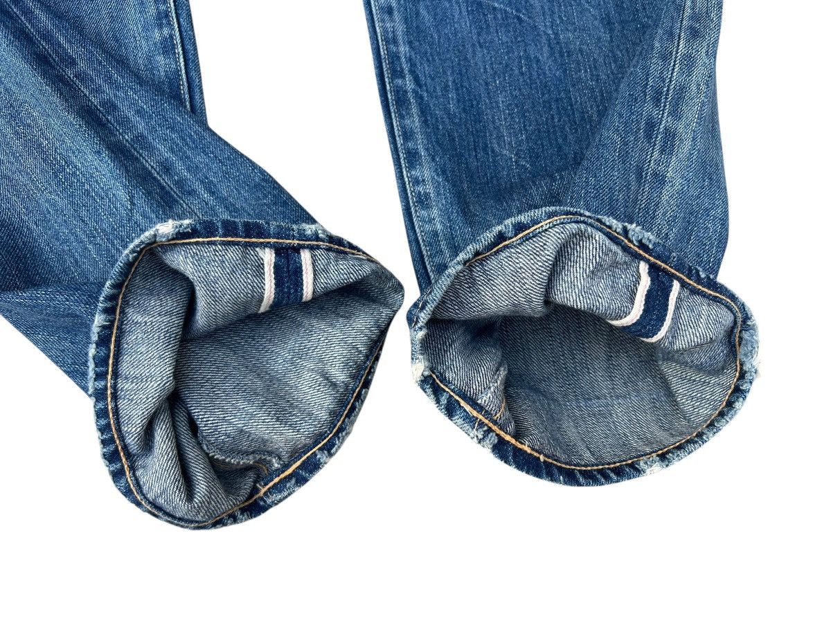 Chimala Chimala Japan Distressed Faded Denim Selvedge Jeans Size US 31 - 7 Thumbnail