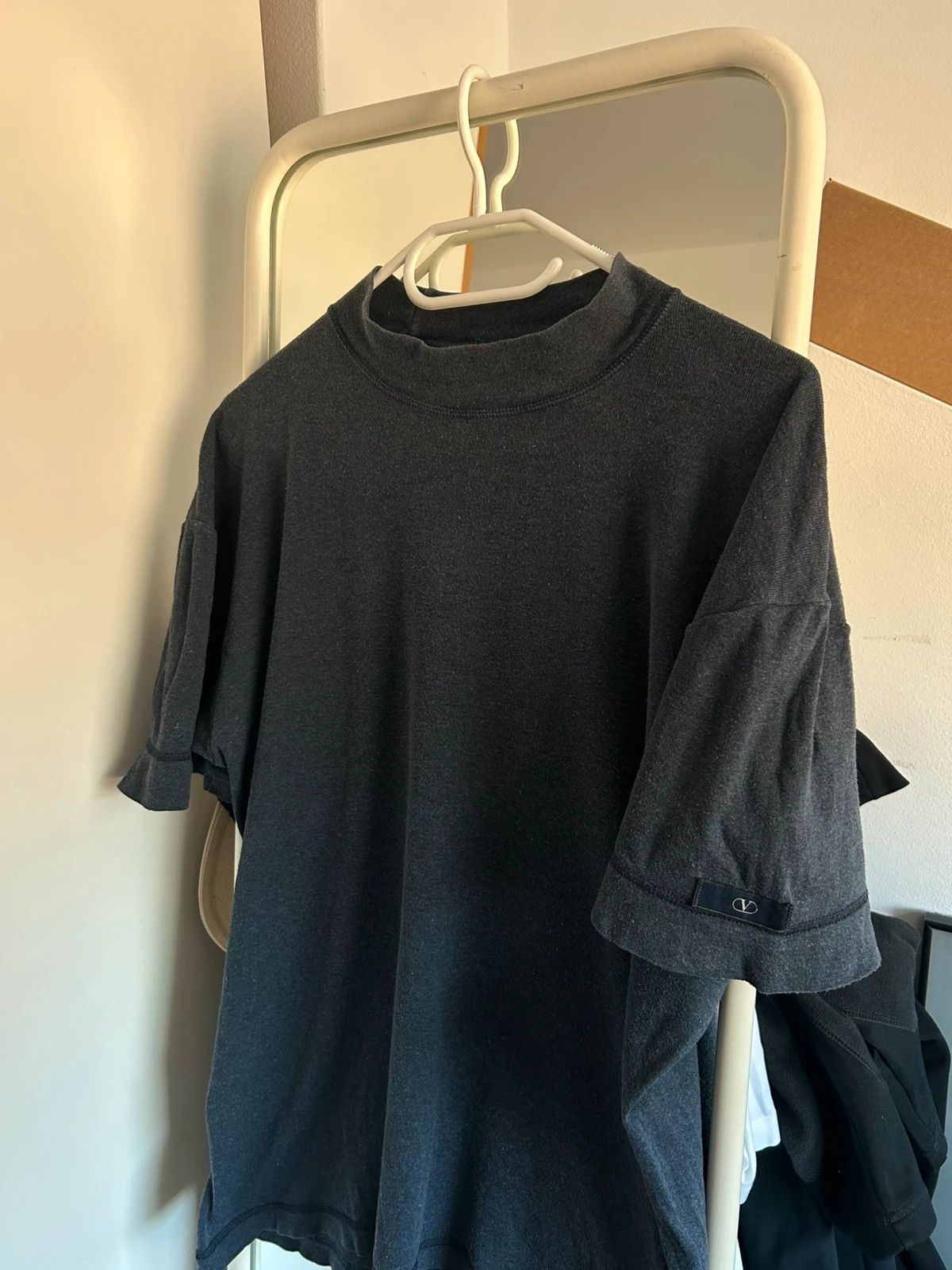 Valentino Vintage Navy Valentino Tee Size US M / EU 48-50 / 2 - 2 Thumbnail
