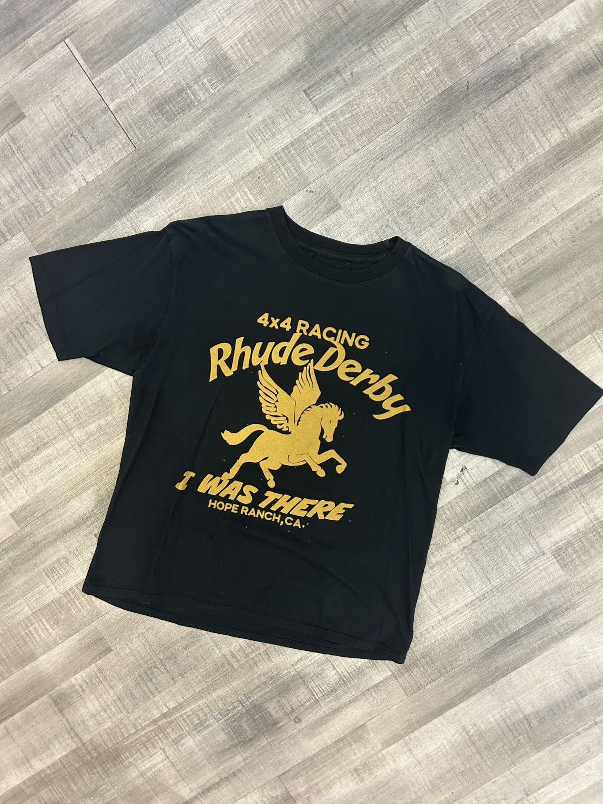 Rhude Rhude Derby T-shirt Size US S / EU 44-46 / 1 - 1 Thumbnail