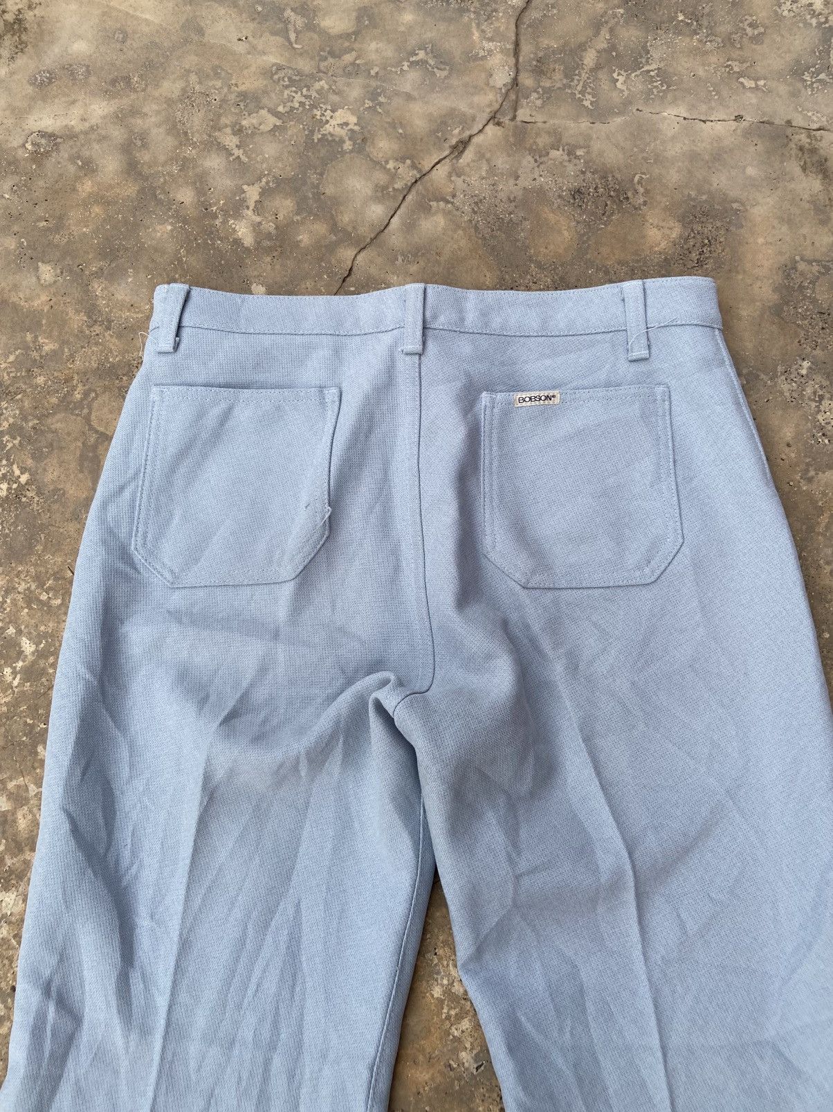 Japanese Brand Vintage 70/80s Bobson Bushpant Style StaPress Pant Size US 34 / EU 50 - 5 Thumbnail