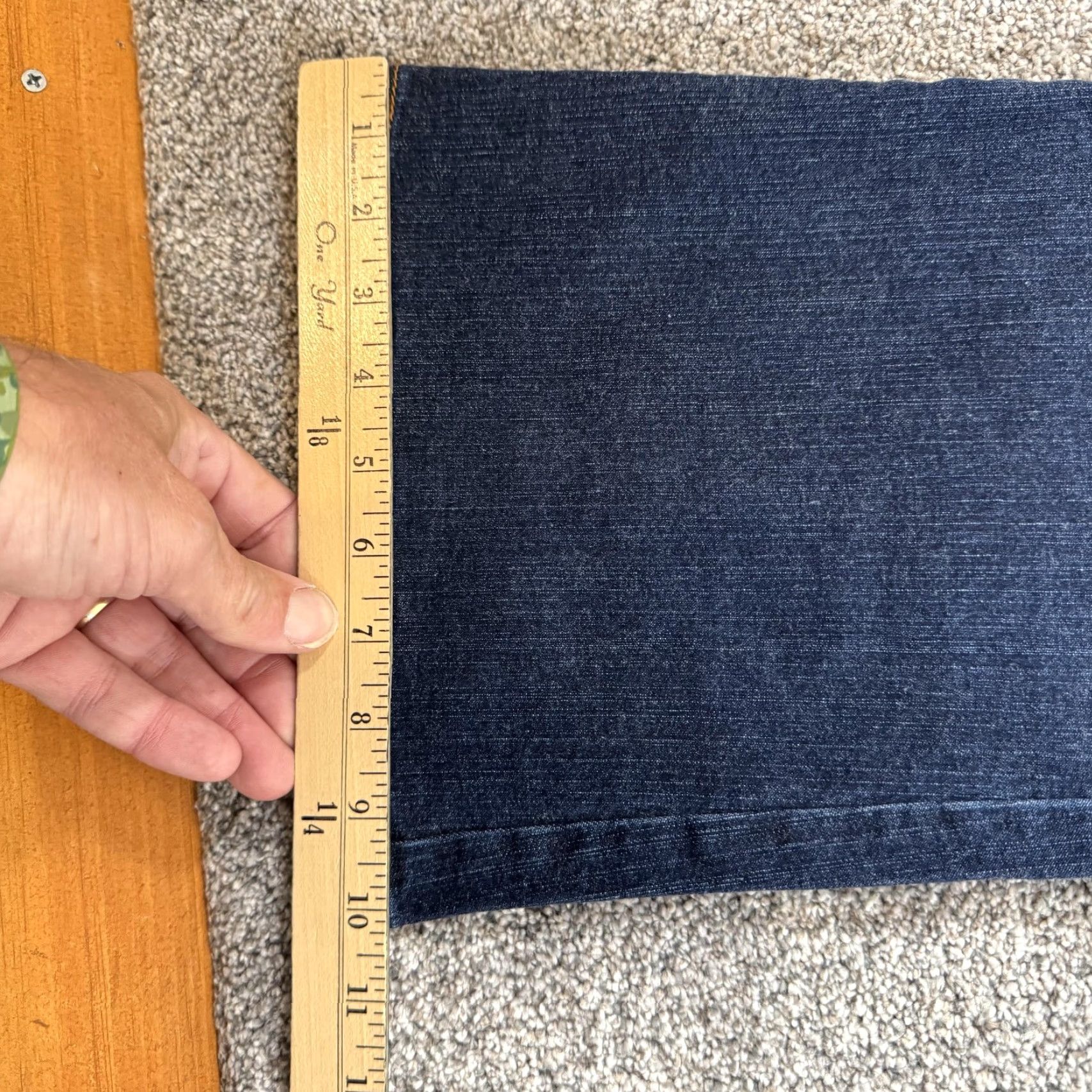 Vintage VINTAGE Suzanne Somers Collection Jeans Flare 10 Denim Mid Rise Women Blue Stretch Size 32" / US 10 / IT 46 - 4 Thumbnail