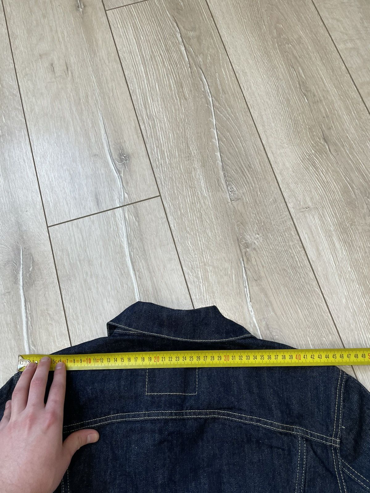 Levi's × Vintage Levi's Men's Size L Trucker Denim Jacket Dark Wash Rinse Size US L / EU 52-54 / 3 - 13 Thumbnail