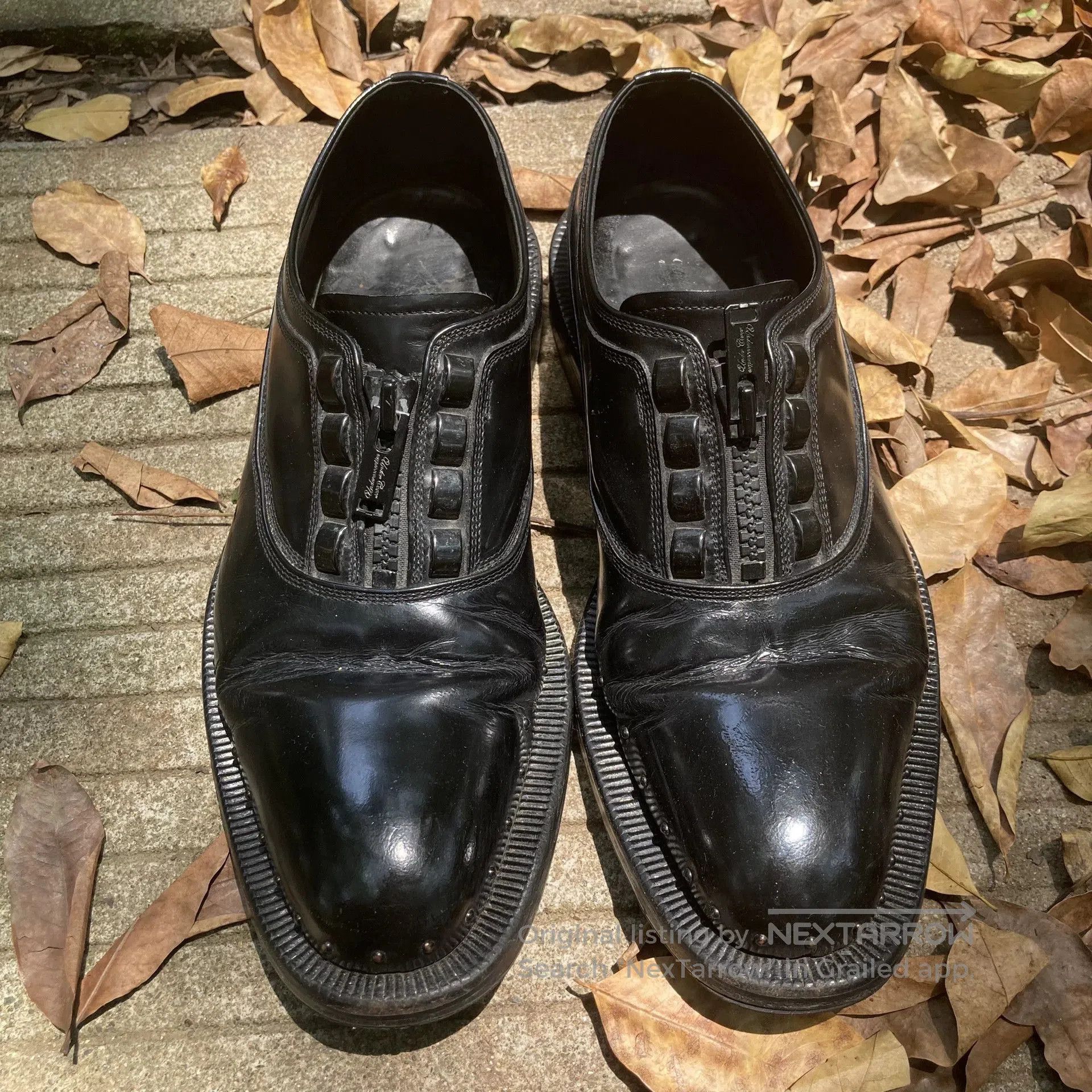 Undercover Undercover Patent Leather Zip Derby Shoes. Size US 10 / EU 43 - 7 Thumbnail