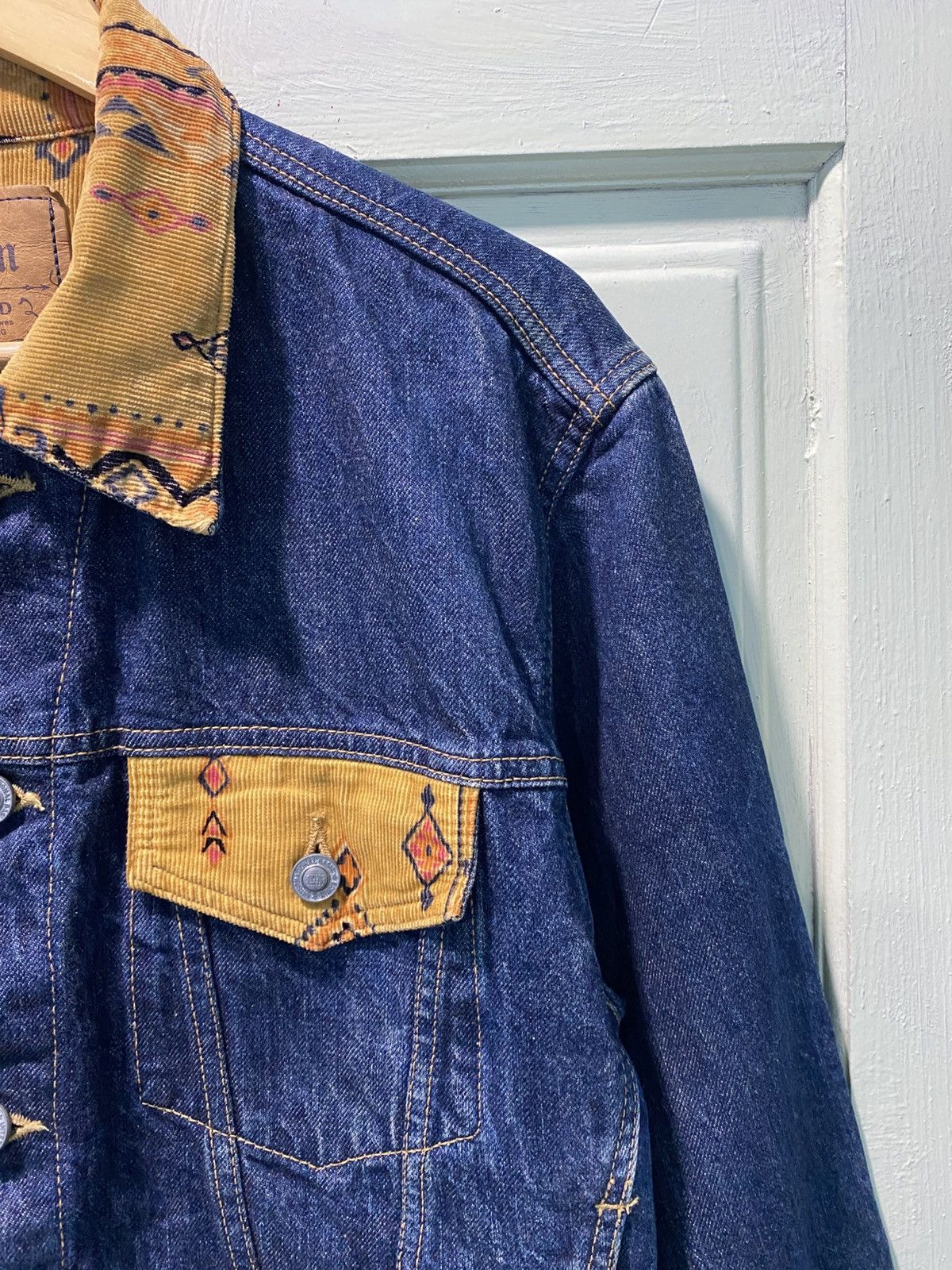 Edwin Vintage Edwin Native Trucker Denim Jacket Size US M / EU 48-50 / 2 - 4 Thumbnail