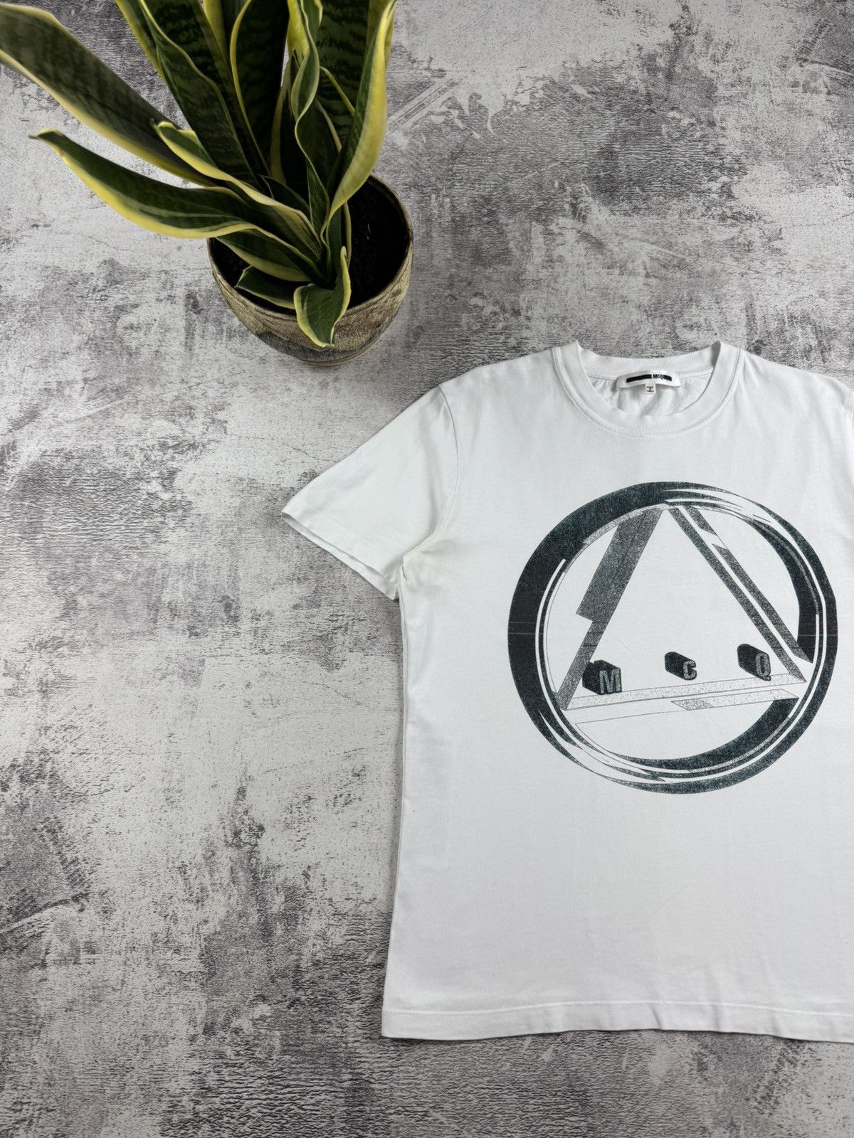 MCQ MCQ Alexander McQueen Icon Sphere Cotton Jersey T Shirt Tee Size US M / EU 48-50 / 2 - 2 Thumbnail