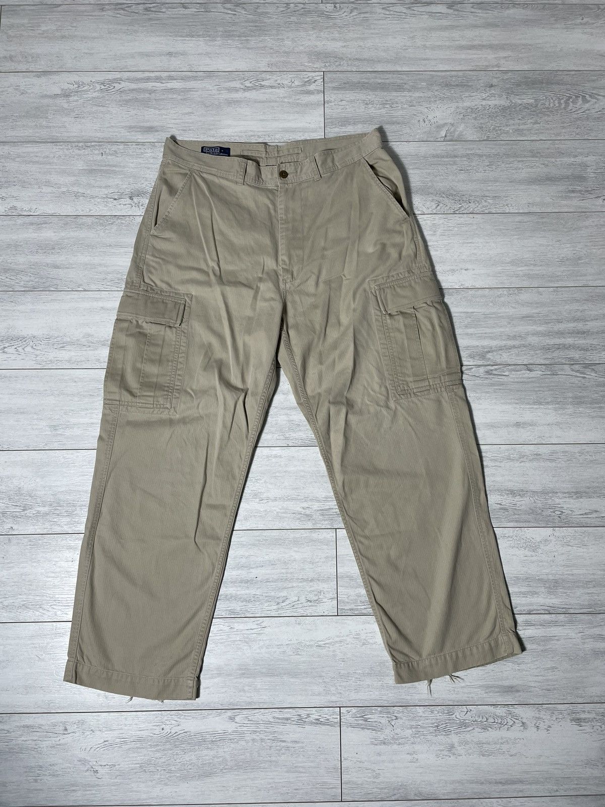 Japanese Brand × Polo Ralph Lauren Polo Ralph Lauren Vintage Cargo Pants Size US 36 / EU 52 - 1 Thumbnail