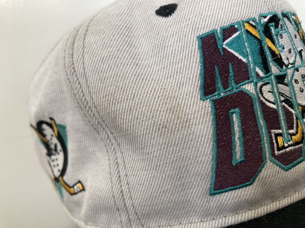 NHL × Vintage ANAHEIM MIGHTY DUCKS HAT CAP #1 APPAREL NHL HOCKEY VINTAGE Size ONE SIZE - 18 Thumbnail