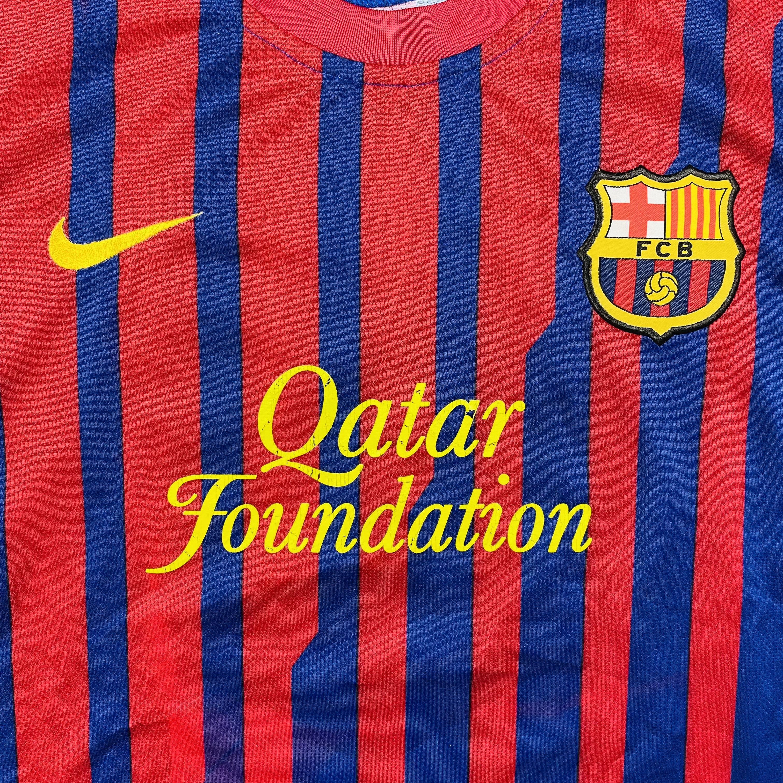 Nike Nike Barcelona Qatar Foundation Home Jersey Messi 10-M026 Size US S / EU 44-46 / 1 - 3 Thumbnail