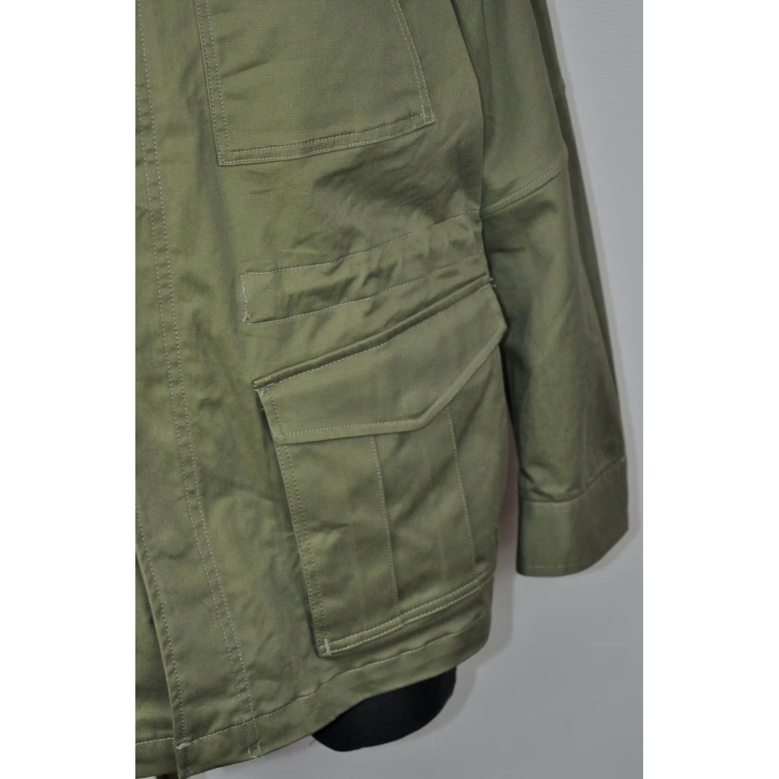 G-Star G-Star Raw Field Overshirt WMN Jacket Women Size M Green 97% Cotton 3% Elastane Zip Casual Vintage No Size M / US 6-8 / IT 42-44 - 6 Thumbnail