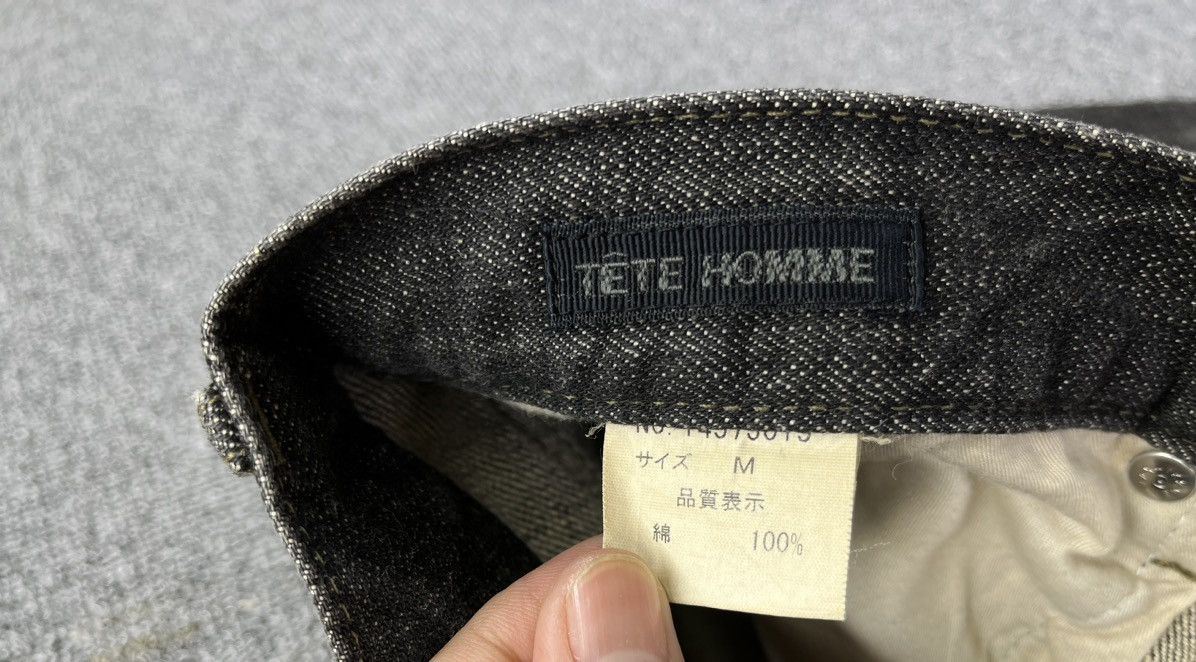 Issey Miyake Vintage Issey Miyake Tete Homme Rare Punk Jeans Denim Pants Size US 31 - 7 Thumbnail