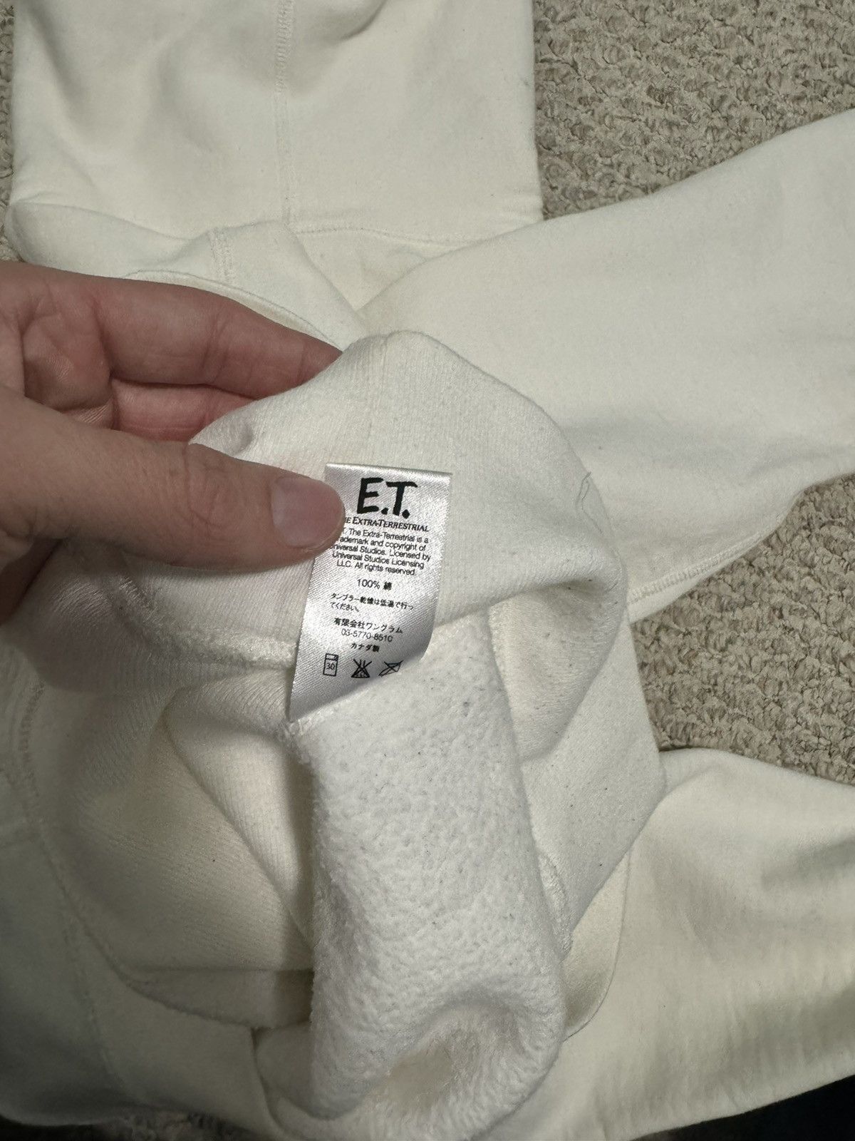Supreme Supreme ET Hoodie White Size US M / EU 48-50 / 2 - 9 Thumbnail