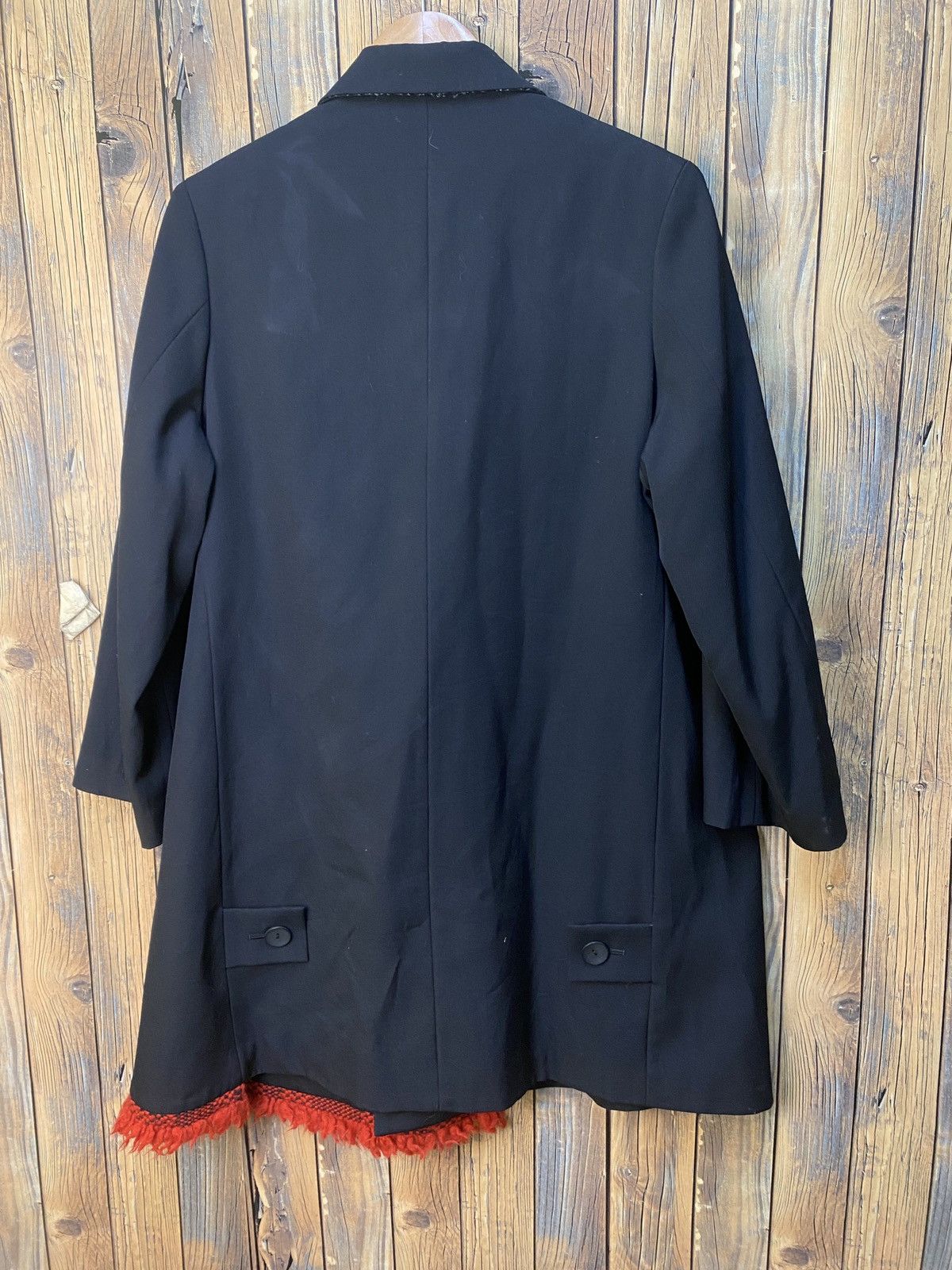 Yohji Yamamoto Yohji yamamoto signature run way vintage jacket 🔥🔥 Size US S / EU 44-46 / 1 - 4 Thumbnail