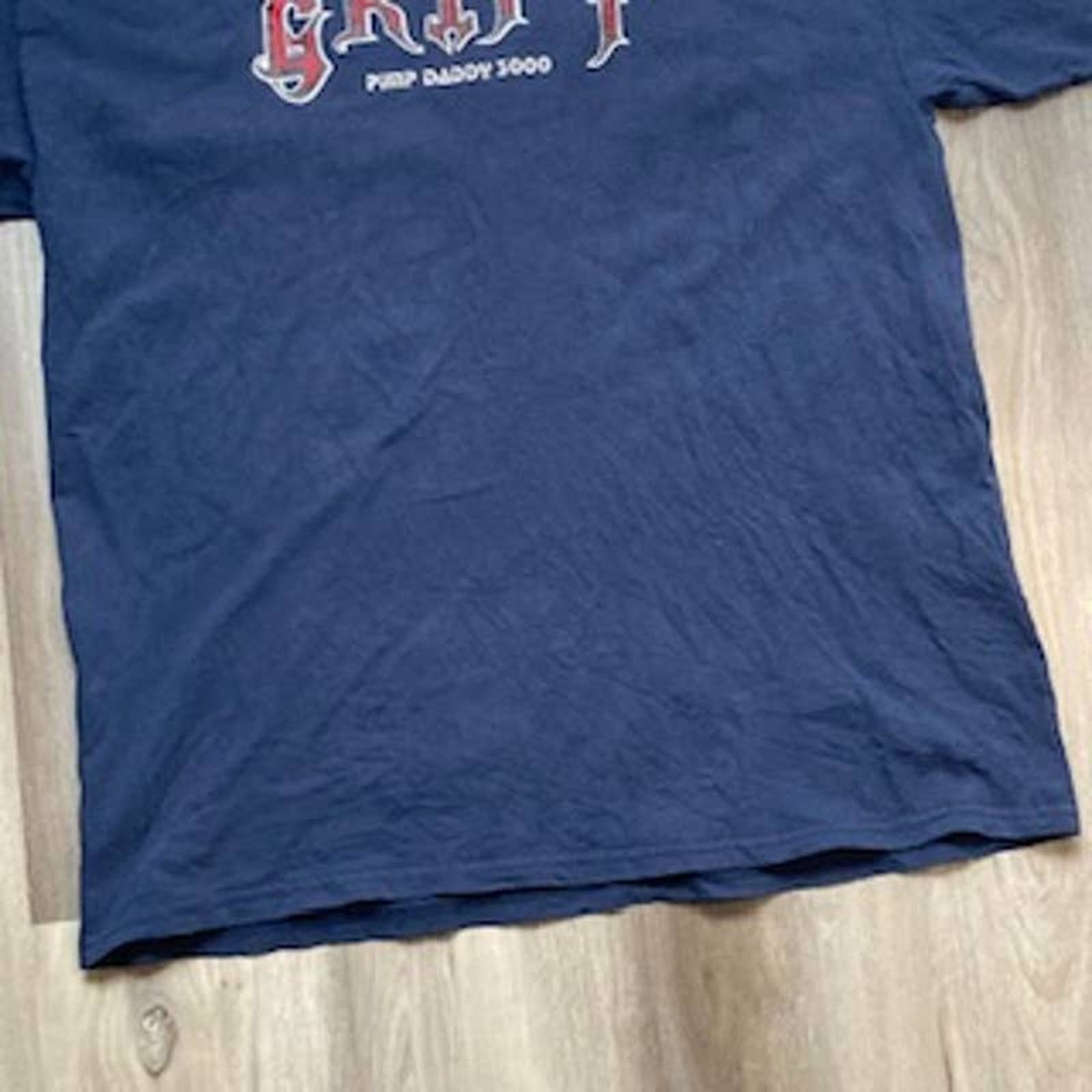 Band Tees × Vintage Vintage 1990's Grift Pimpdaddy 3000 Graphic Tshirt Navy Lrg Size US L / EU 52-54 / 3 - 4 Thumbnail
