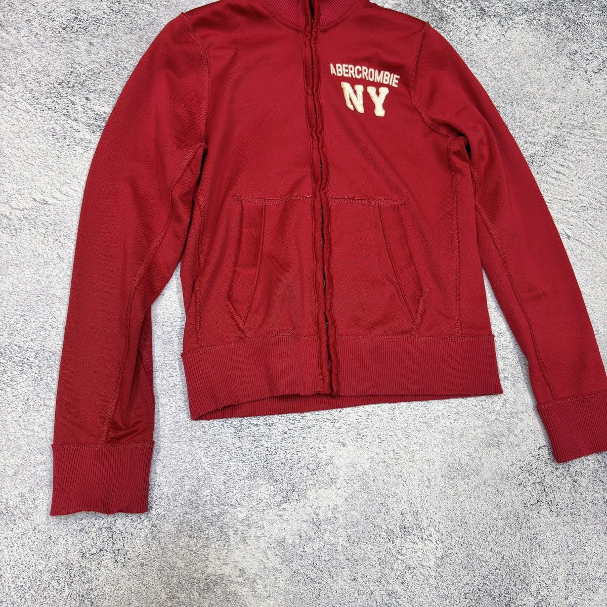 Abercrombie & Fitch Abercrombie & Fitch Mens Zip Up Sweater L Size Size US L / EU 52-54 / 3 - 2 Thumbnail