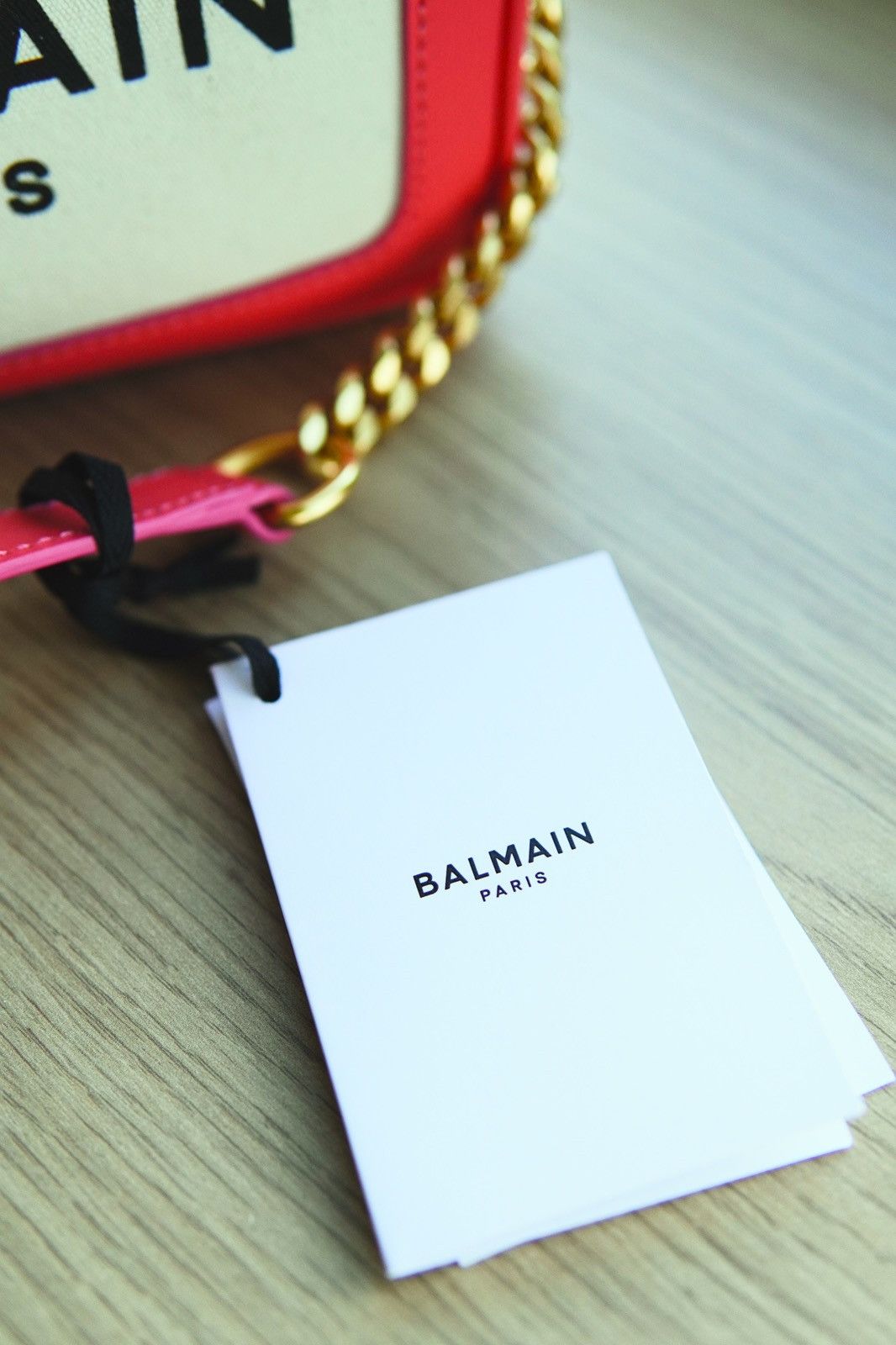 Balmain Balmain B-Army Mini Bag – Canvas & Pink – New with Tags Size ONE SIZE - 4 Thumbnail