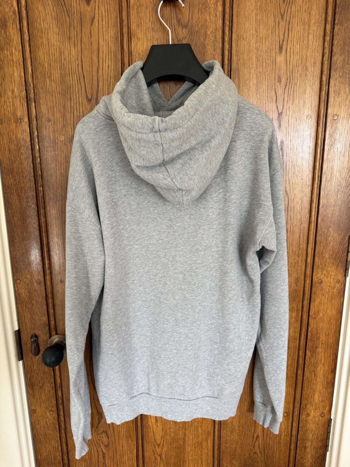 Celine SS21 Celine Dancing Kid Hedi studded logo hoodie gray Hedi Size US L / EU 52-54 / 3 - 18 Thumbnail