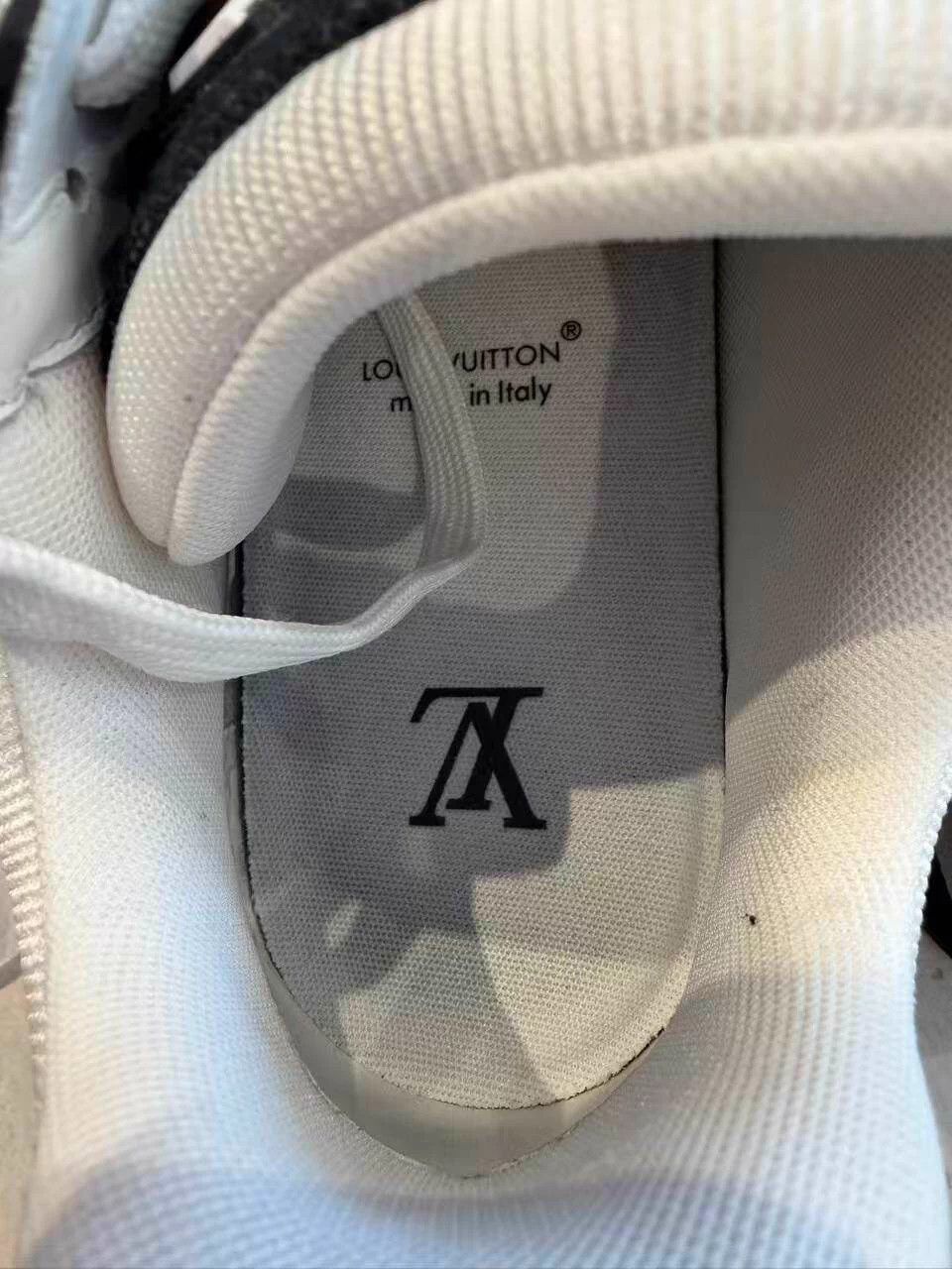 Louis Vuitton Louis Vuitton Black-White Denim Trainer 41.5 99 Size US 8.5 / EU 41-42 - 6 Thumbnail