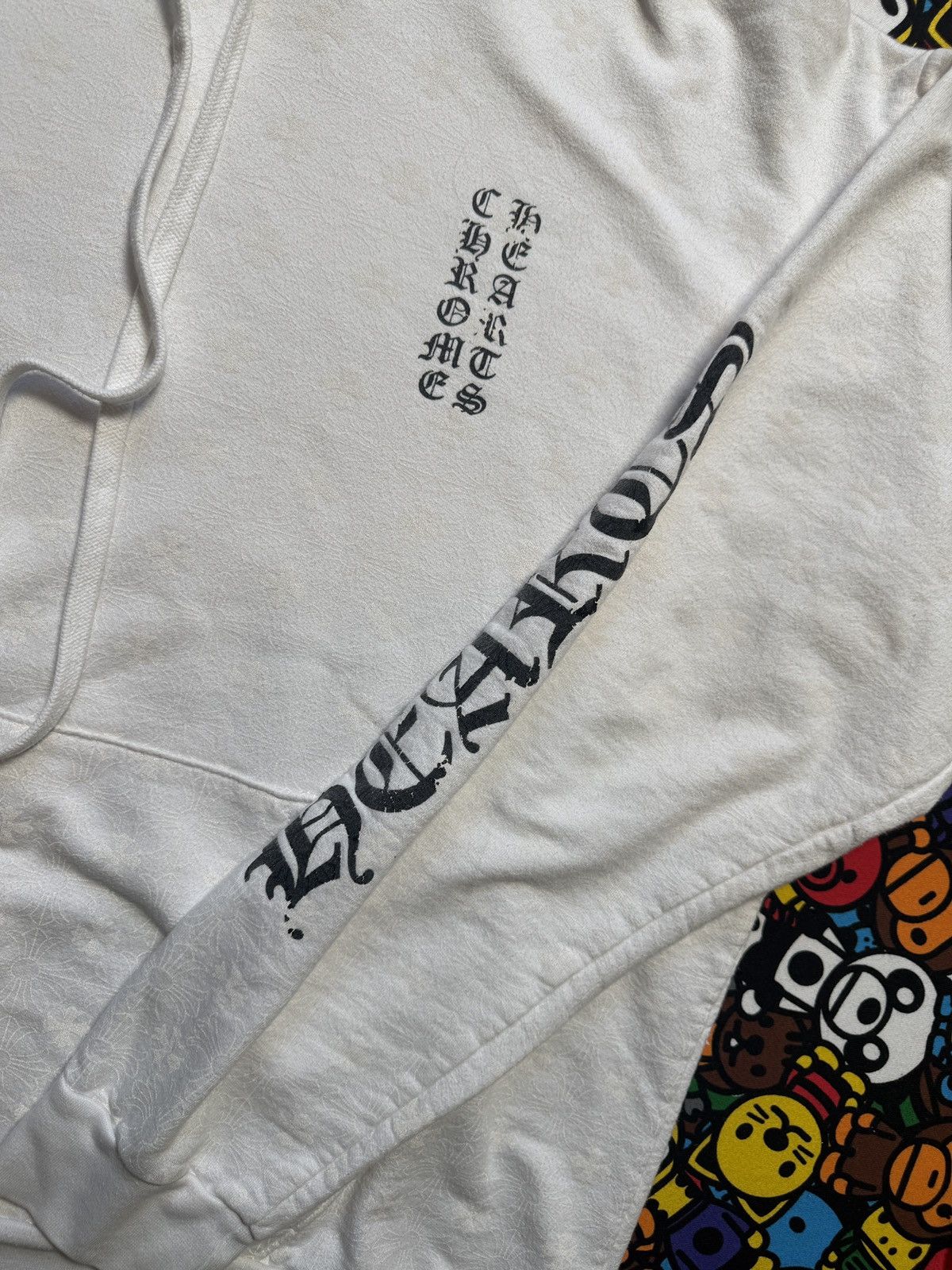Chrome Hearts Chrome Hearts White Monogram Pullover Hoodie Size US XL / EU 56 / 4 - 5 Thumbnail