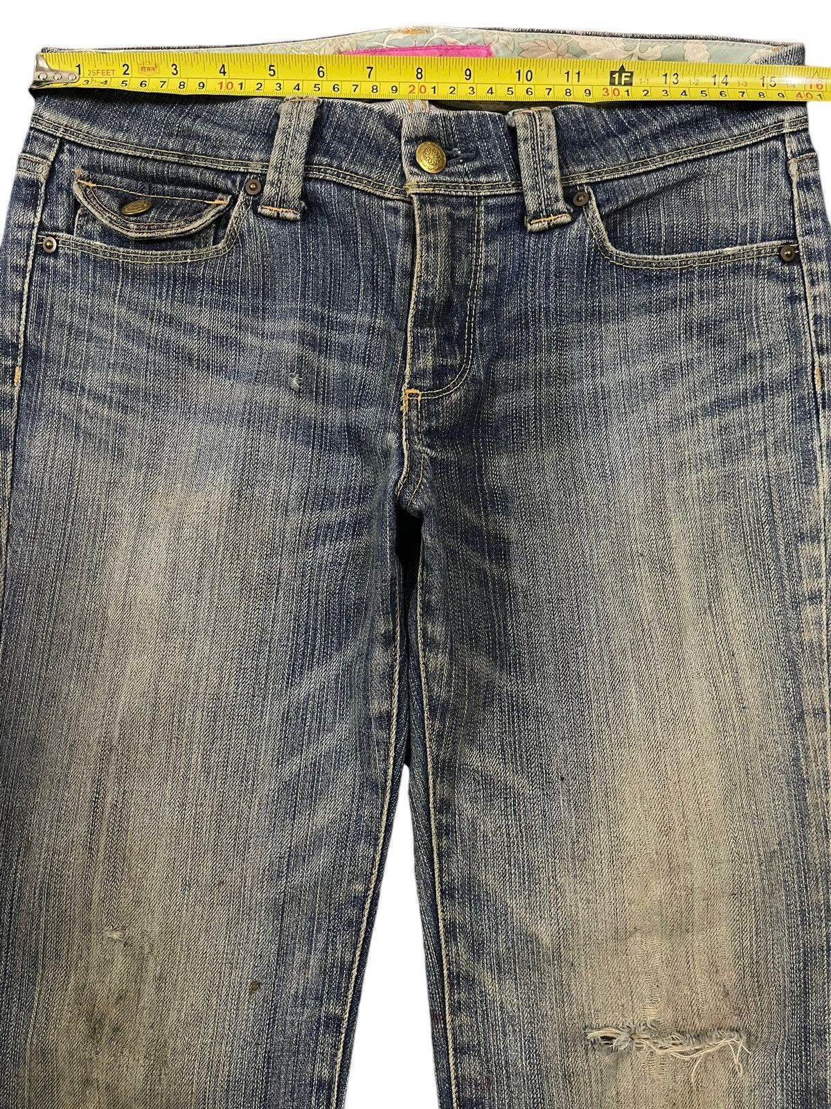 Uniqlo Vintage Japanese Uniqlo Mud Wash Style Wide Leg Jeans Size US 31 - 11 Thumbnail