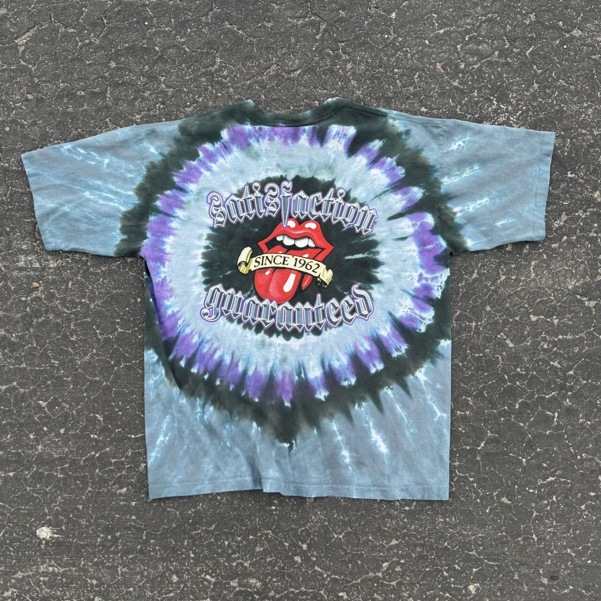 Liquid Blue × The Rolling Stones × Vintage Vintage Rolling Stones Tattoo Tye Dye Shirt Single Stitch XL Size US XL / EU 56 / 4 - 2 Thumbnail