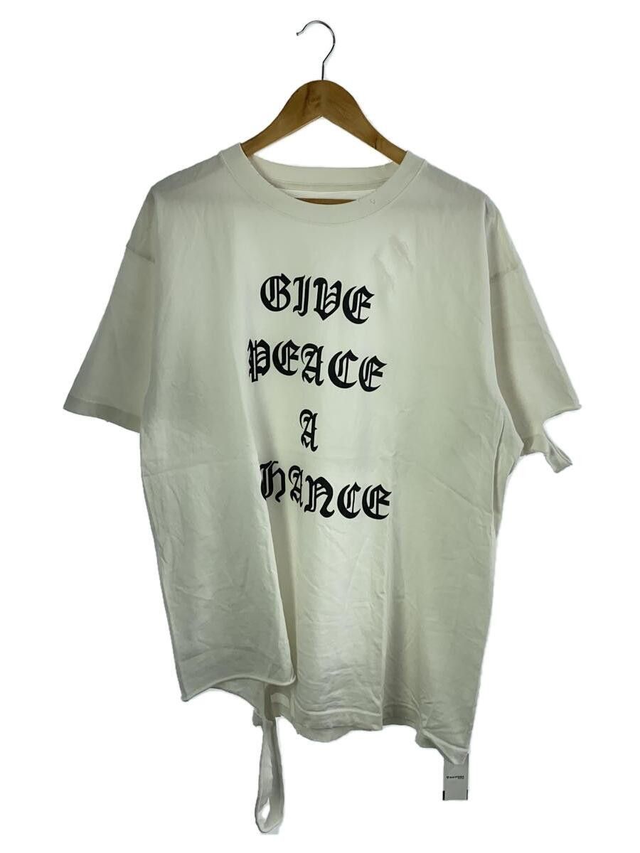 Number (N)ine 🐎 Distressed Give Peace A Chance T-Shirt | Grailed