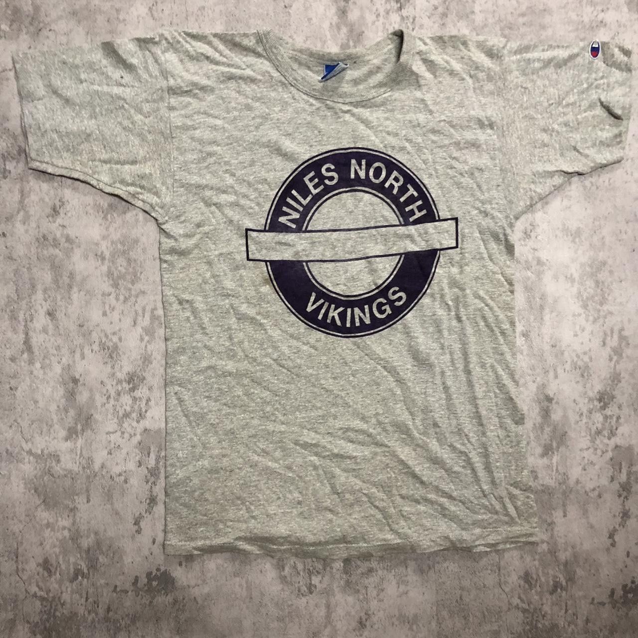 Champion vintage champion single t-shirt sportswear rap hip hop Size US M / EU 48-50 / 2 - 1 Thumbnail