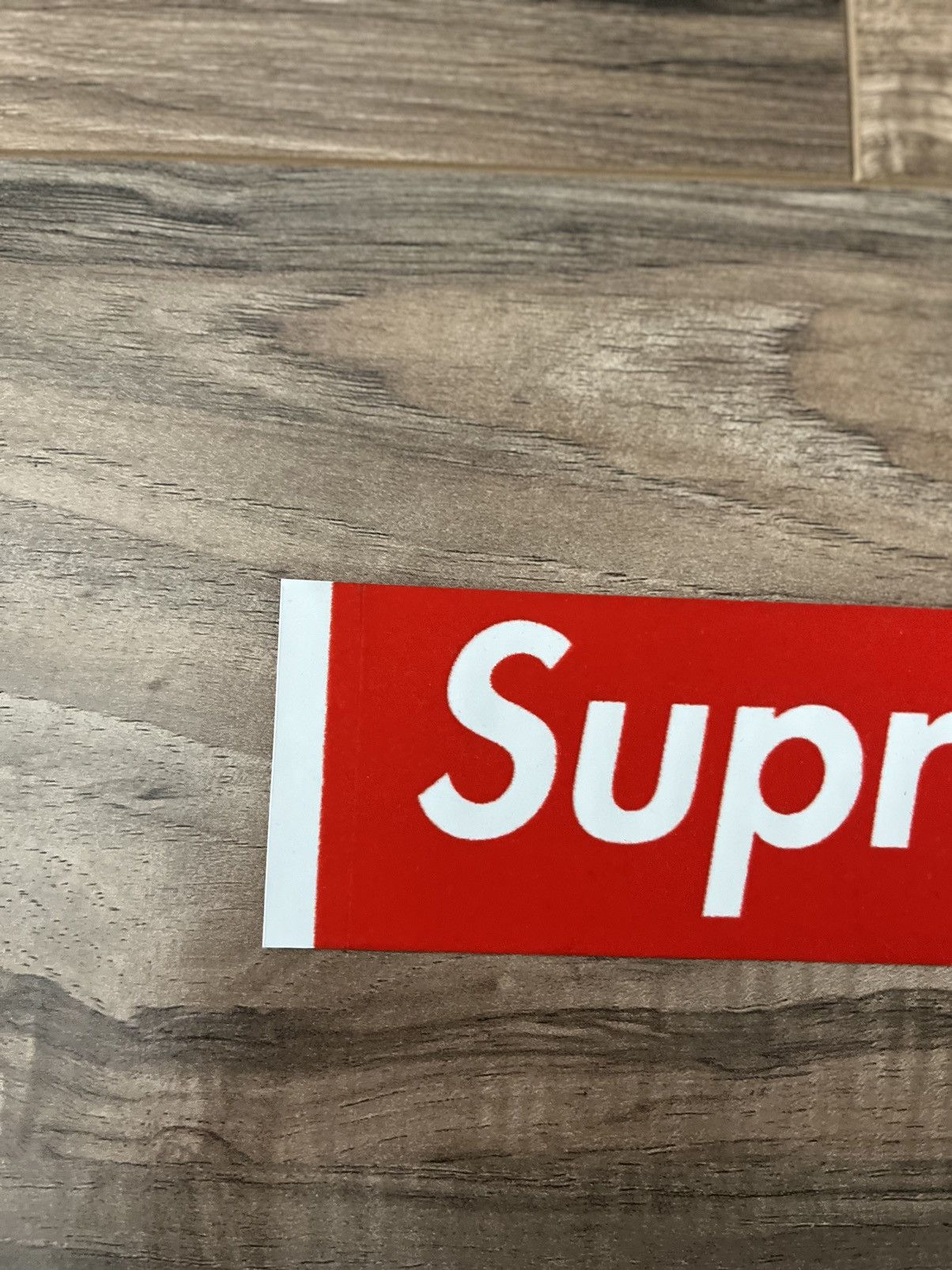 Supreme Supreme Felt Box Logo Sticker Size ONE SIZE - 2 Thumbnail