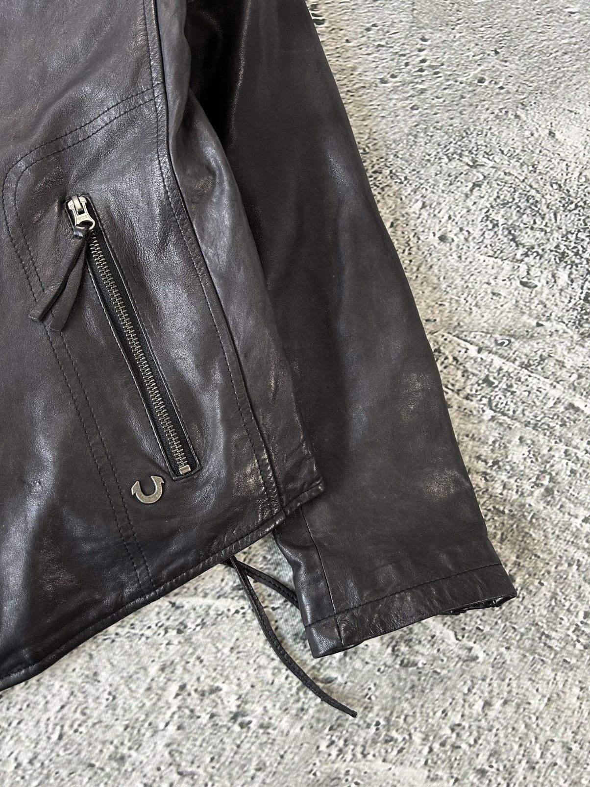 True Religion True Religion leather jacket black Y2K Avant Garde Size US M / EU 48-50 / 2 - 5 Thumbnail