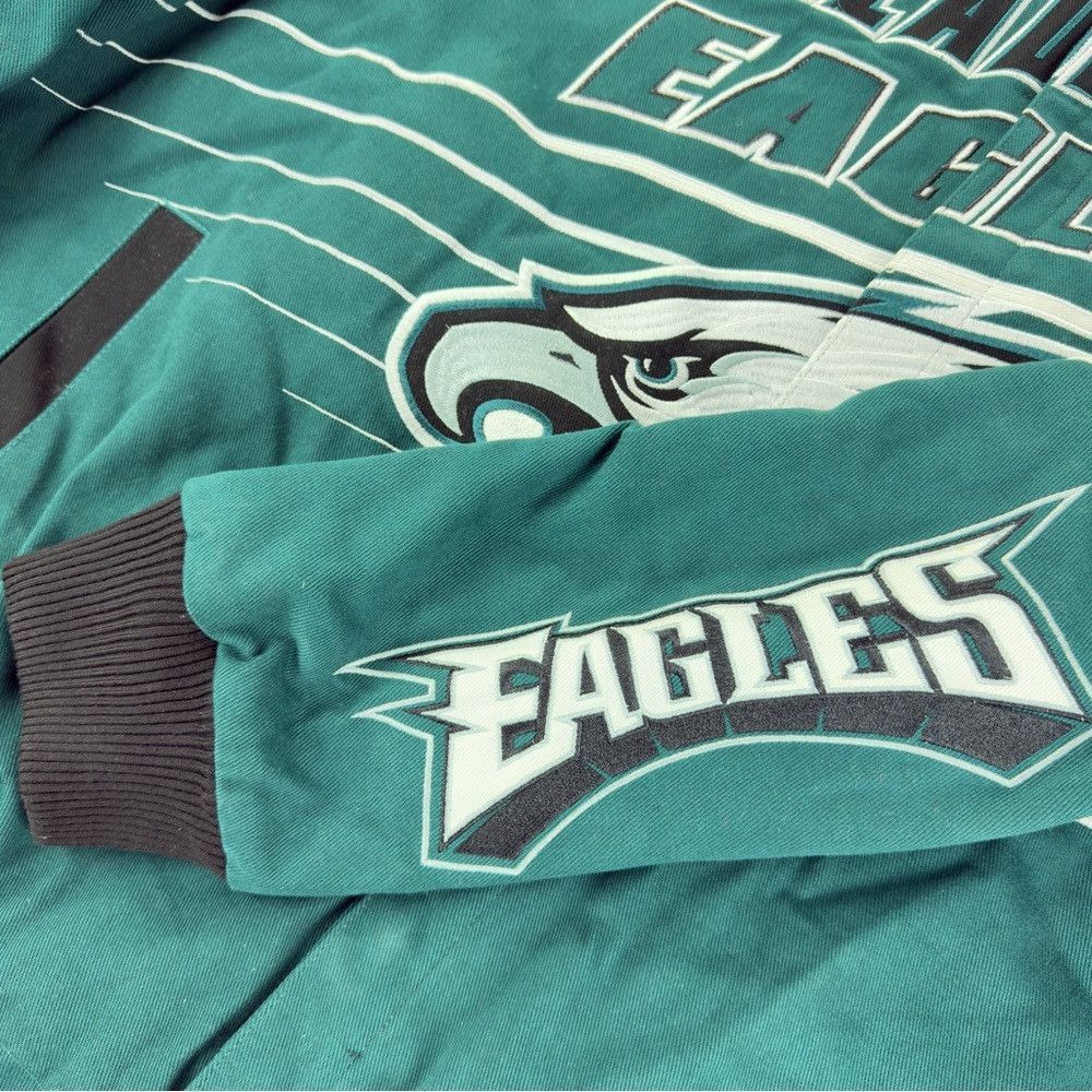 G-III Philadelphia Eagles NWT Men's Size 4XL Varsity Jacket Embro Size US XXL / EU 58 / 5 - 9 Thumbnail