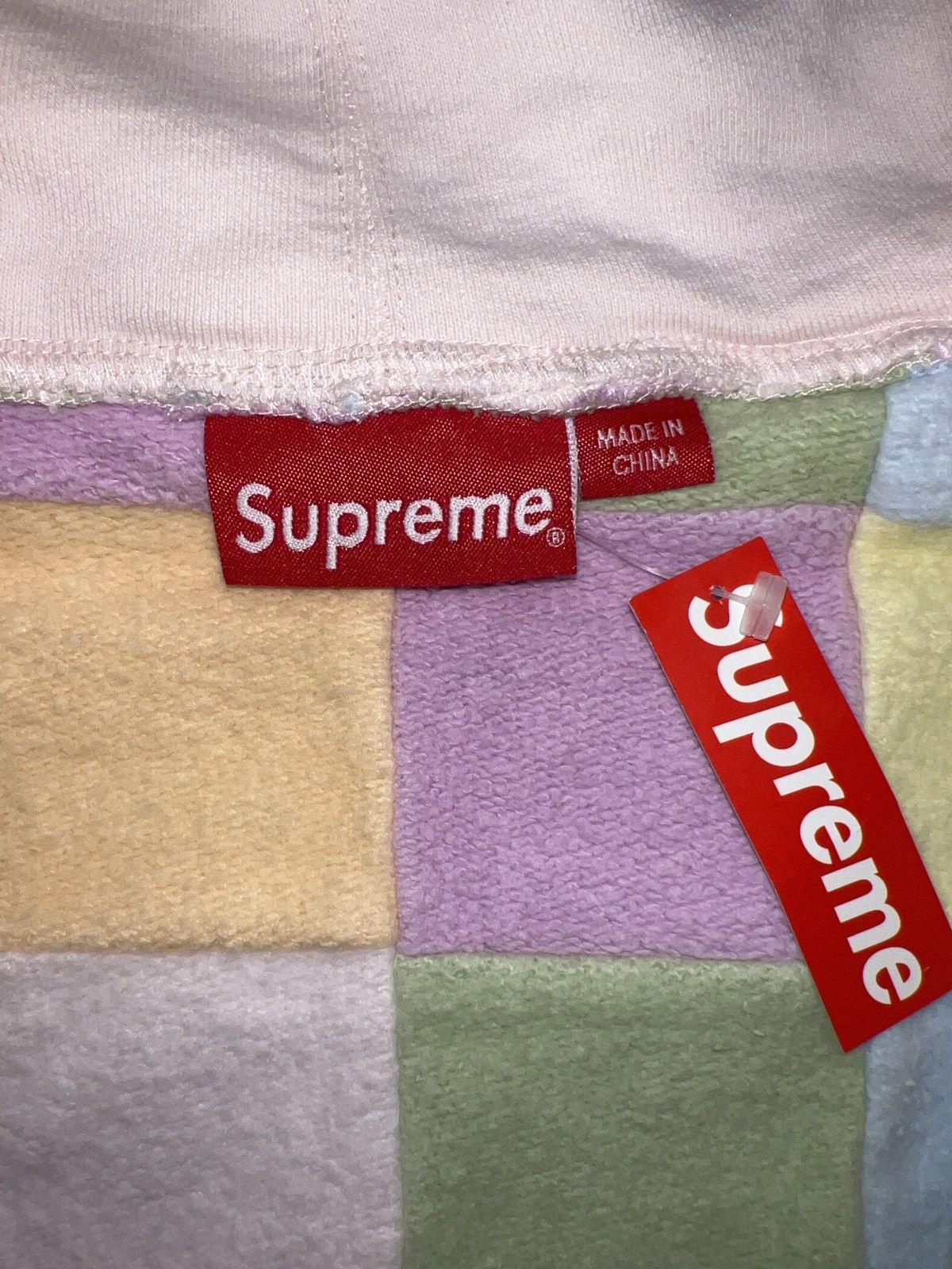 Supreme Supreme Reverse Patchwork Zip Up Sweatshirt Multicolor Size US M / EU 48-50 / 2 - 4 Thumbnail